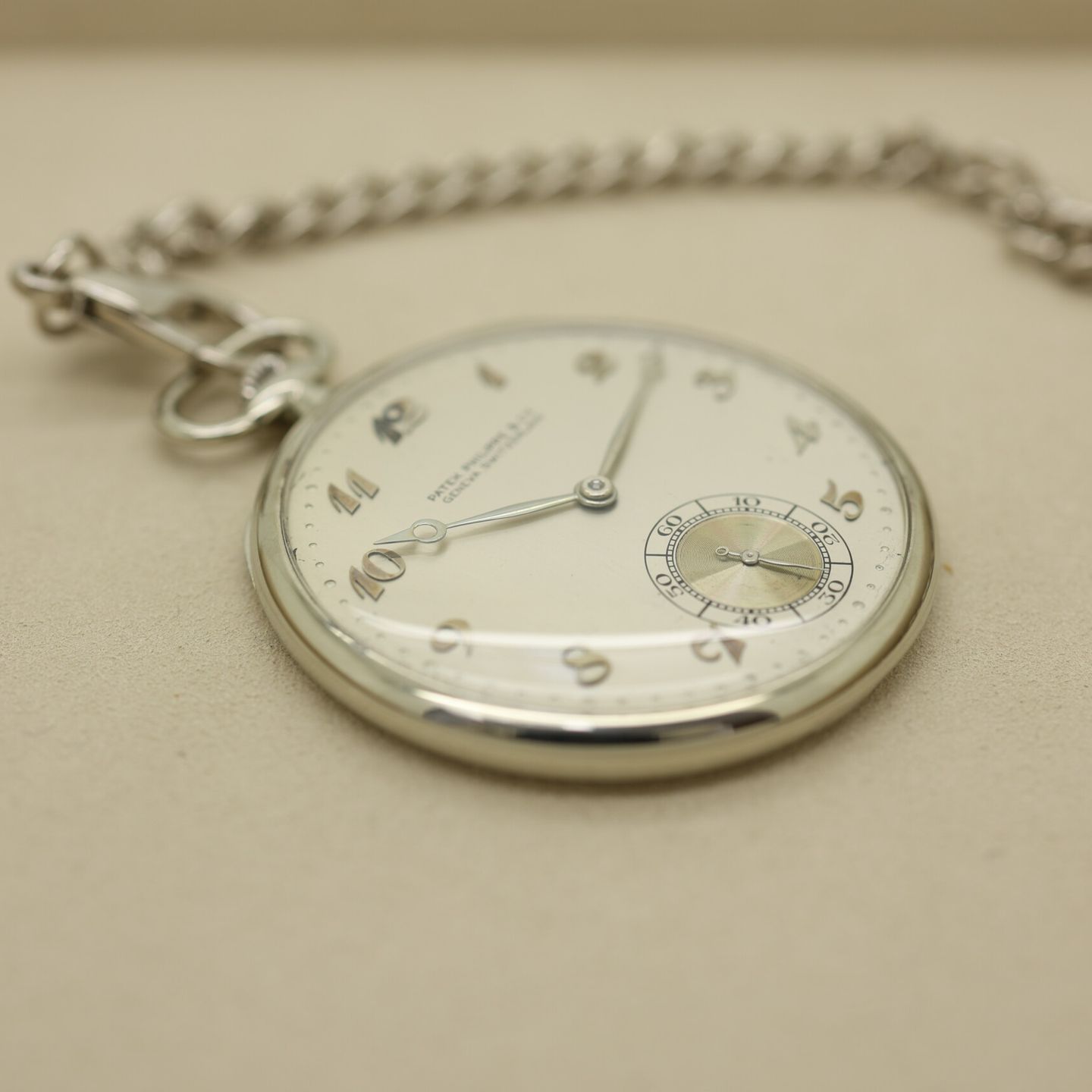 Patek Philippe Pocket watch Patek Philippe Pocket watch (1929) - Wit wijzerplaat Onbekend Witgoud (5/8)