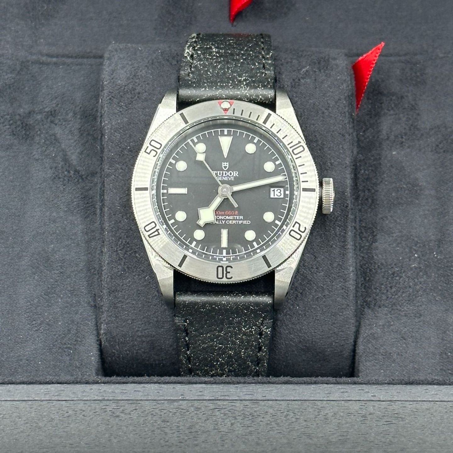 Tudor Black Bay Steel 79730-0003 (2023) - Zwart wijzerplaat 41mm Staal (4/8)