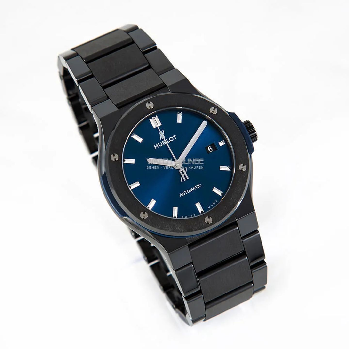 Hublot Classic Fusion Blue 548.CM.7170.CM (2022) - Blue dial 42 mm Ceramic case (4/8)