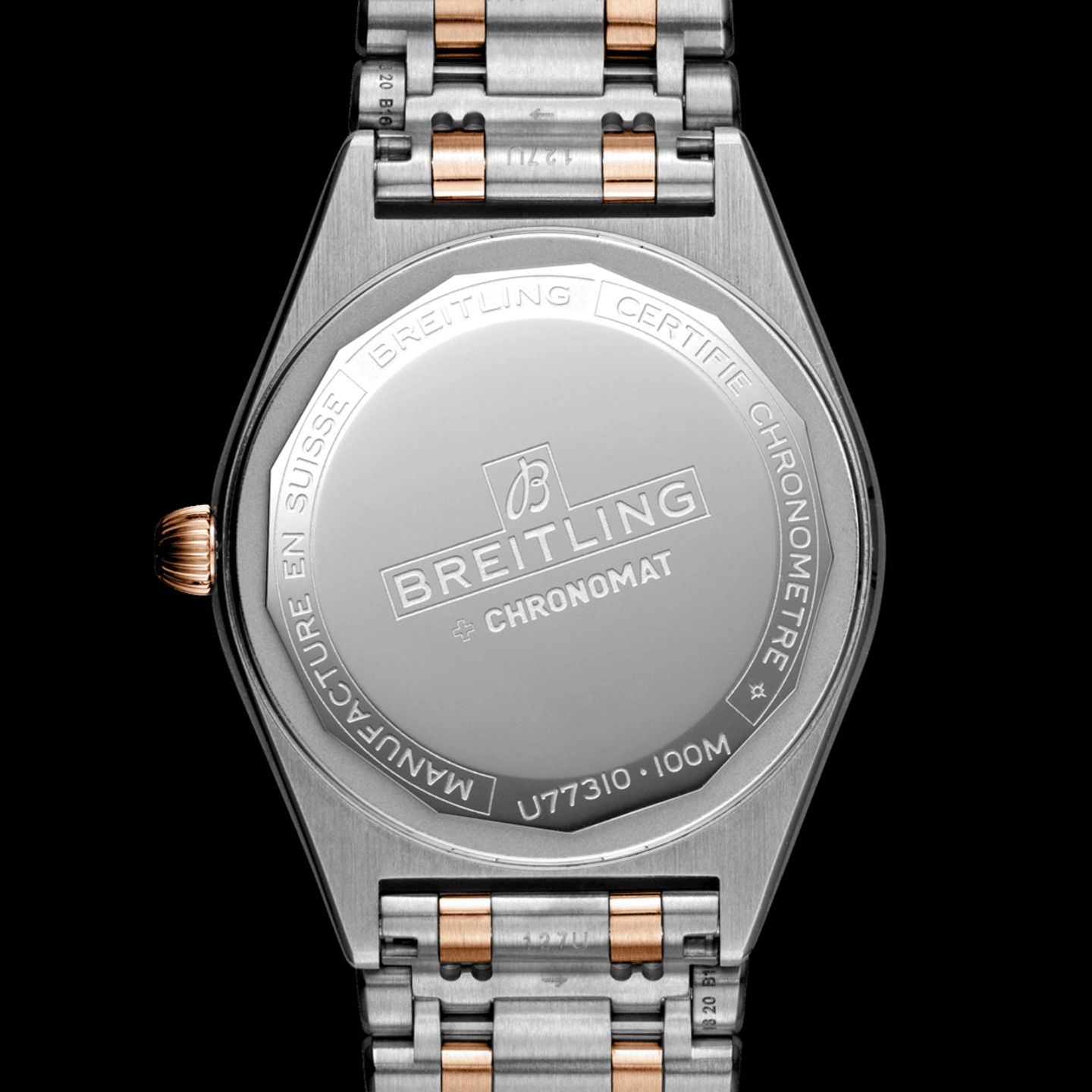 Breitling Chronomat U77310101A1U1 (2024) - Wit wijzerplaat 32mm Staal (4/5)