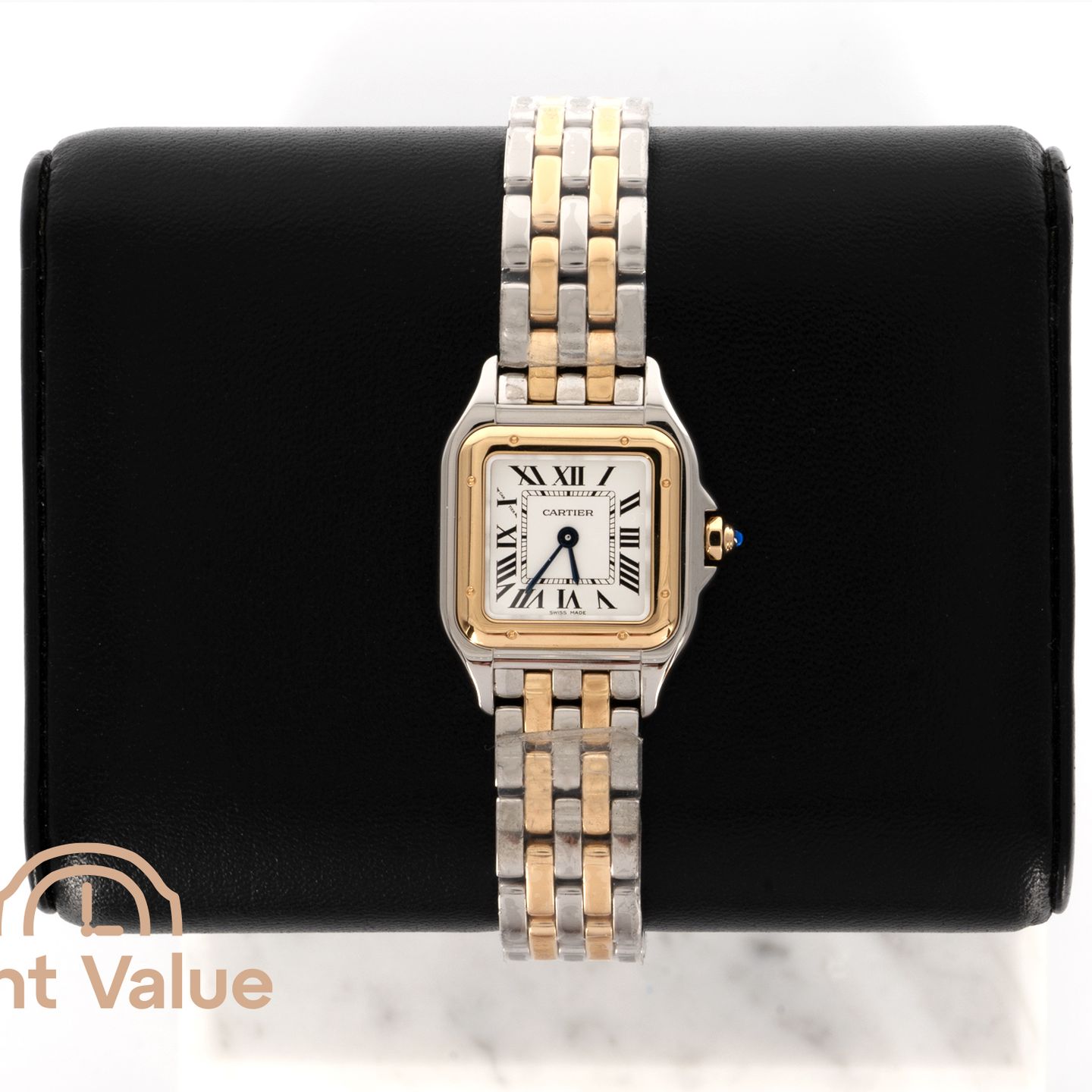 Cartier Panthère W2PN0018 (2026) - White dial 30 mm Gold/Steel case (1/3)