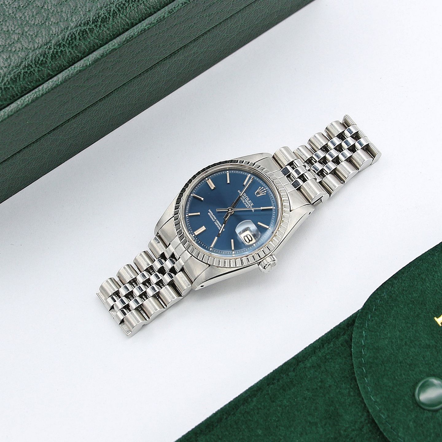 Rolex Datejust 1603 (Unknown (random serial)) - 36 mm Steel case (1/5)