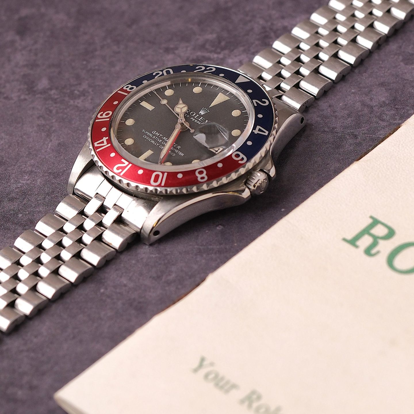 Rolex GMT-Master 1675 (1967) - Black dial 40 mm Steel case (2/8)