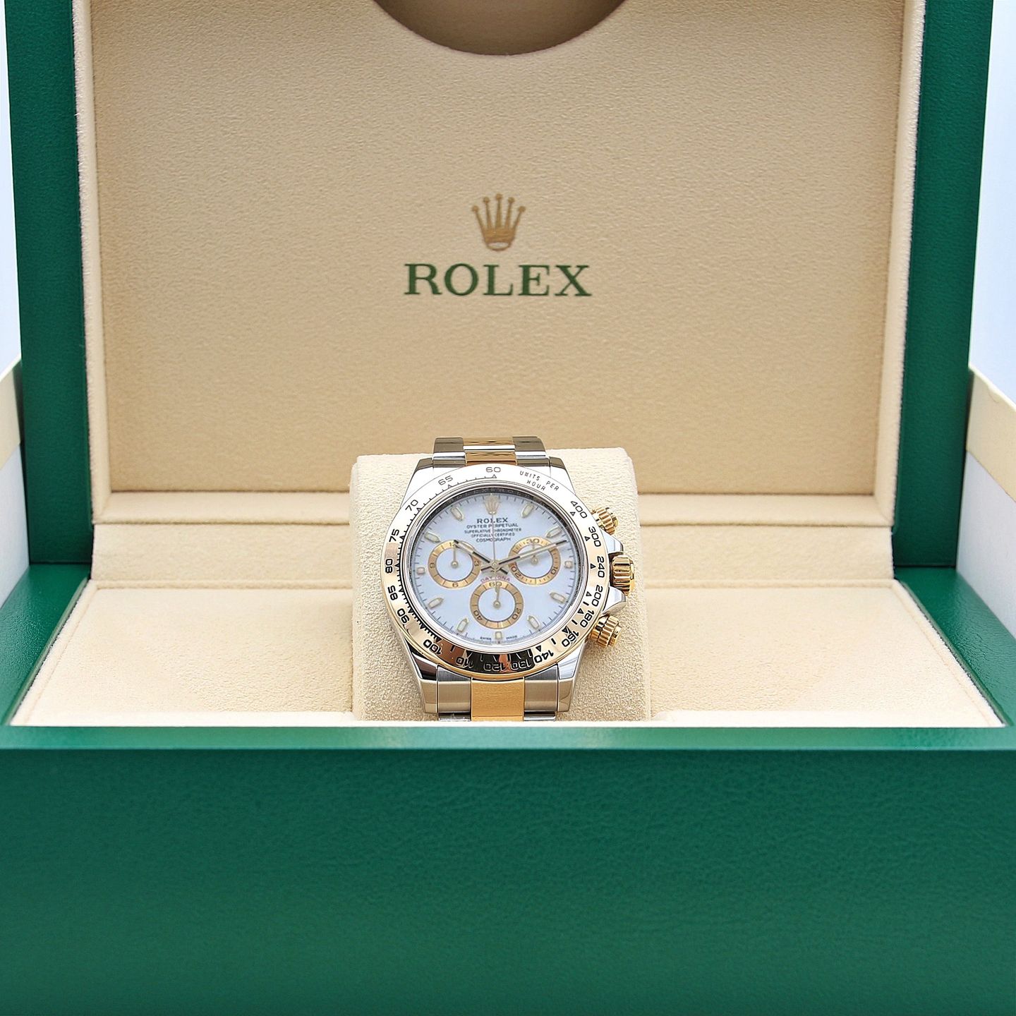 Rolex Daytona 116503 (Onbekend (willekeurig serienummer)) - 40mm Goud/Staal (4/8)