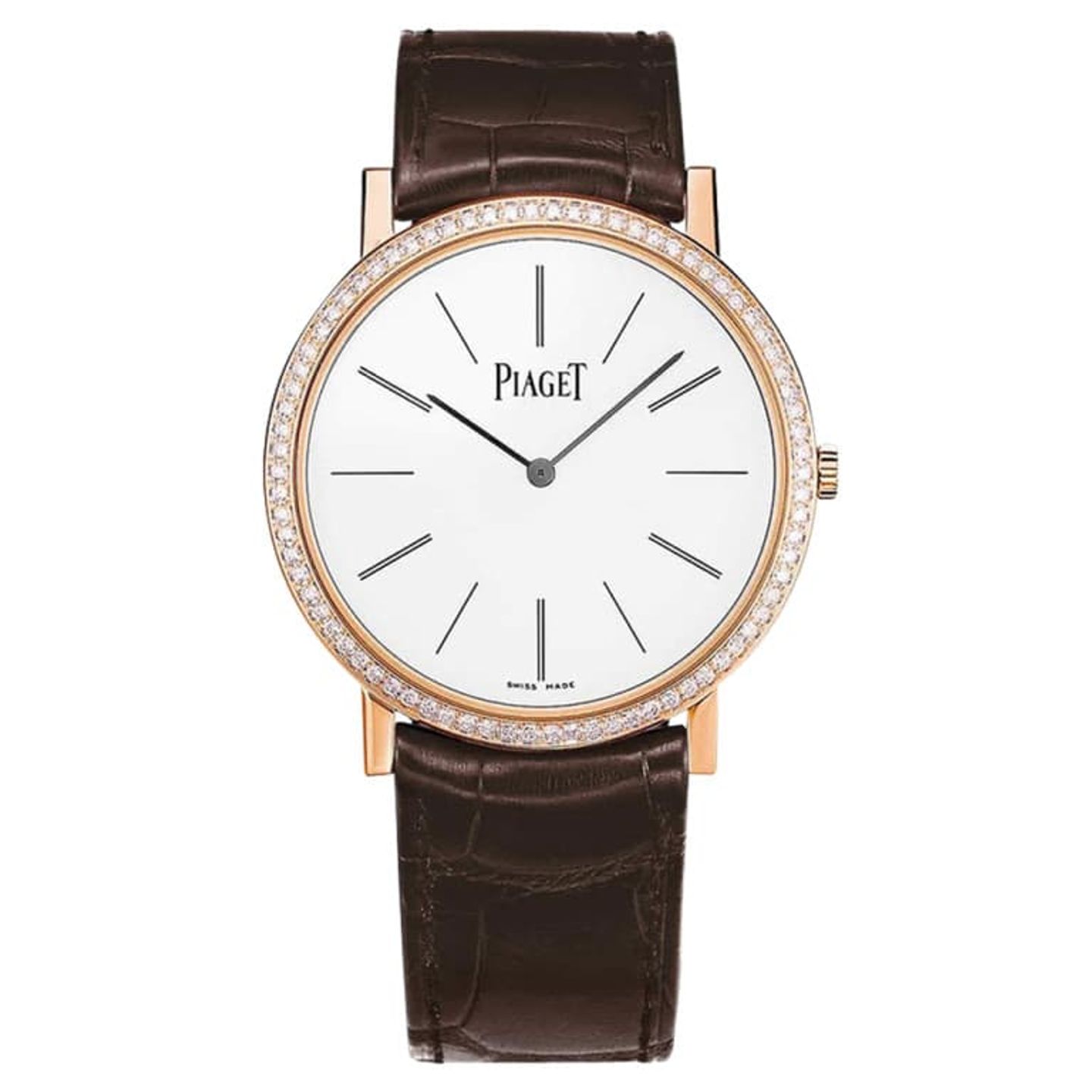 Piaget Altiplano G0A36125 (2023) - Wit wijzerplaat 38mm Roségoud (1/1)