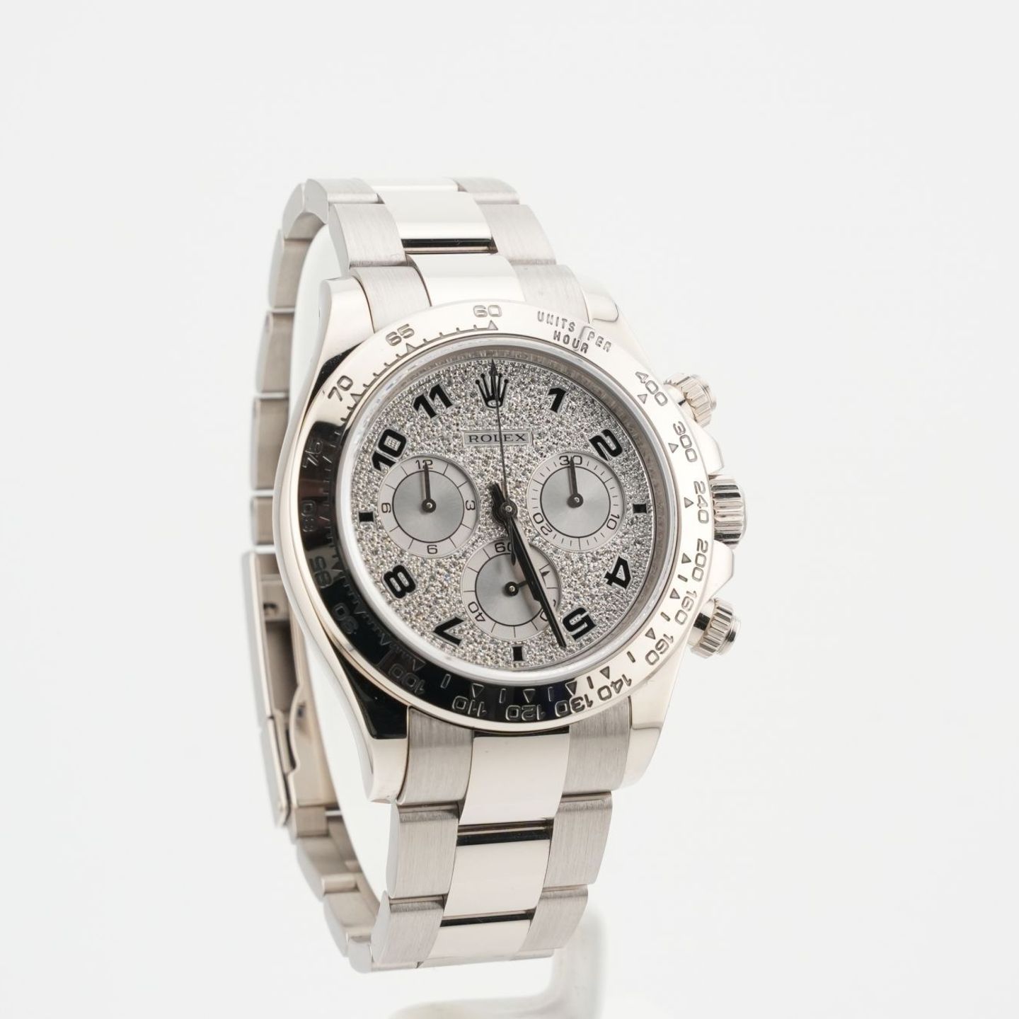 Rolex Daytona 116509 (2007) - Zilver wijzerplaat 40mm Witgoud (2/8)