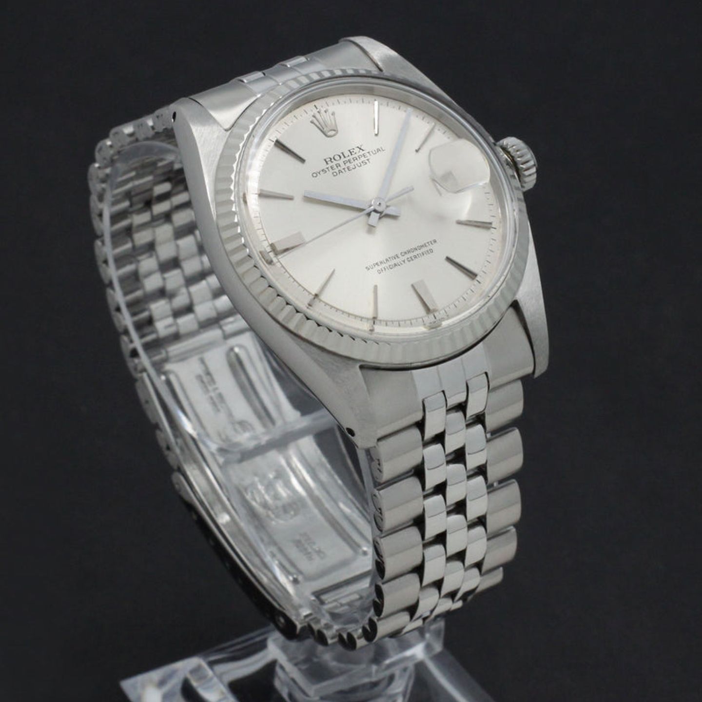 Rolex Datejust 1601 (1967) - Silver dial 36 mm Steel case (5/7)