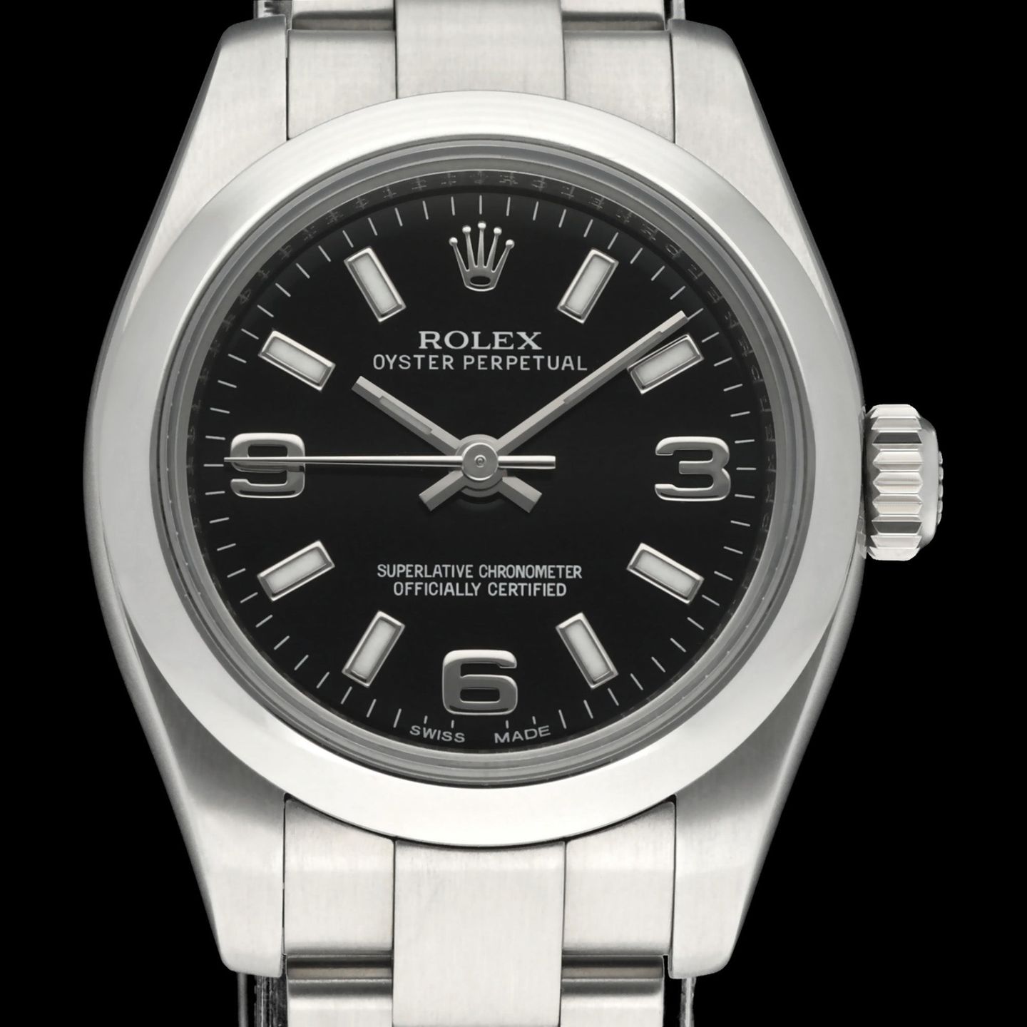 Rolex Oyster Perpetual 26 176200 (2011) - 26 mm Steel case (1/8)