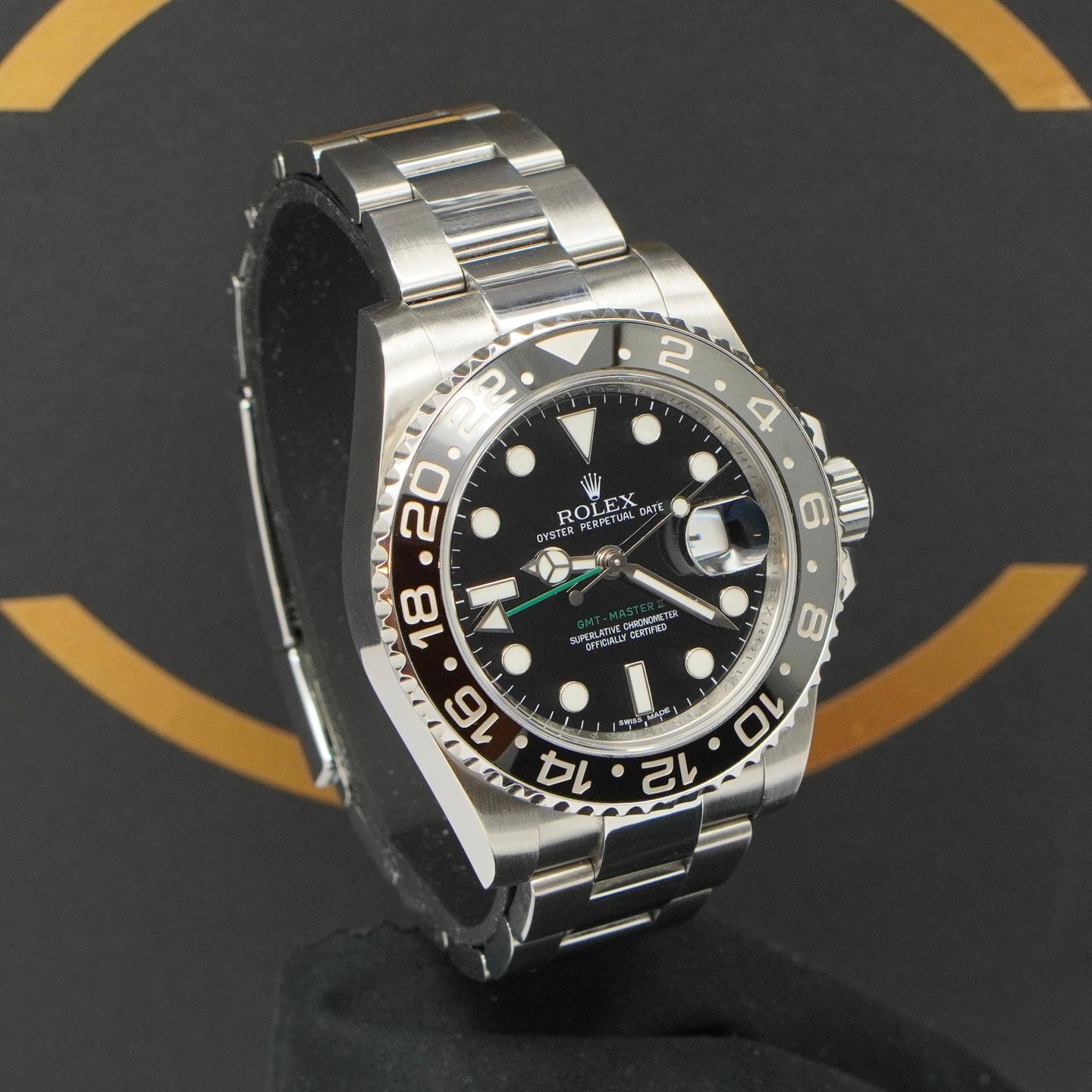 Rolex GMT-Master II 116710LN (2013) - Zwart wijzerplaat 40mm Staal (2/6)