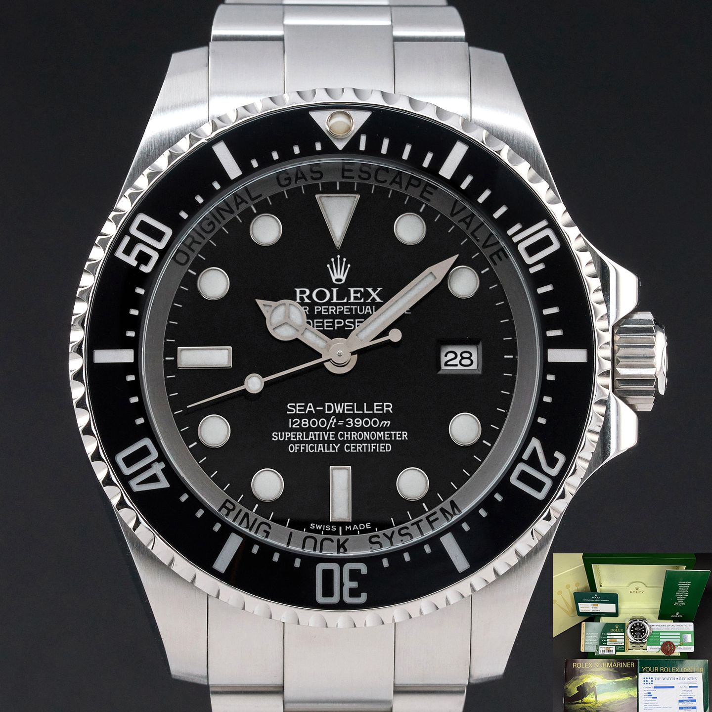 Rolex Sea-Dweller Deepsea 116660 (2009) - 44 mm Steel case (1/8)