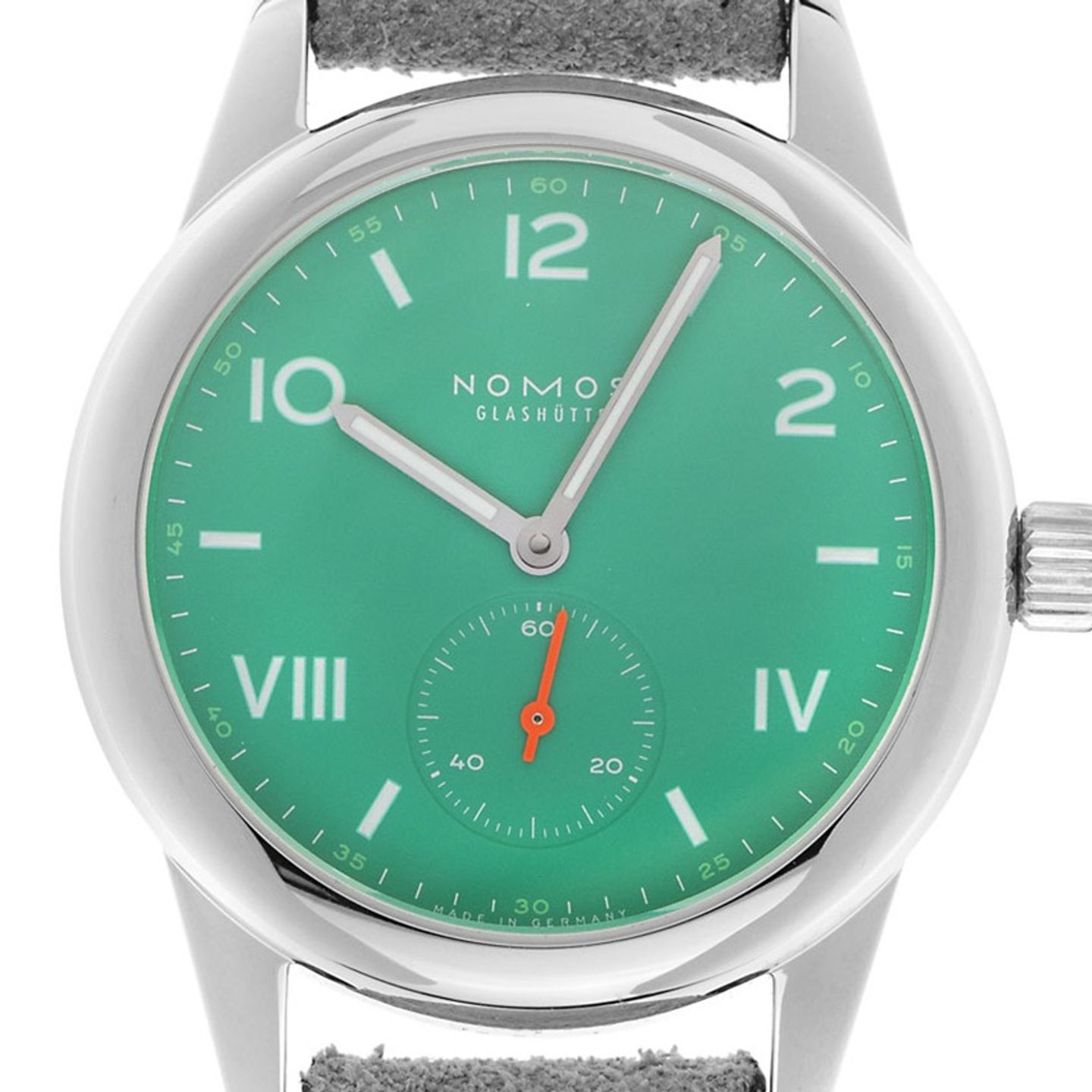NOMOS Club Campus 726 (2025) - Green dial 39 mm Steel case (1/7)