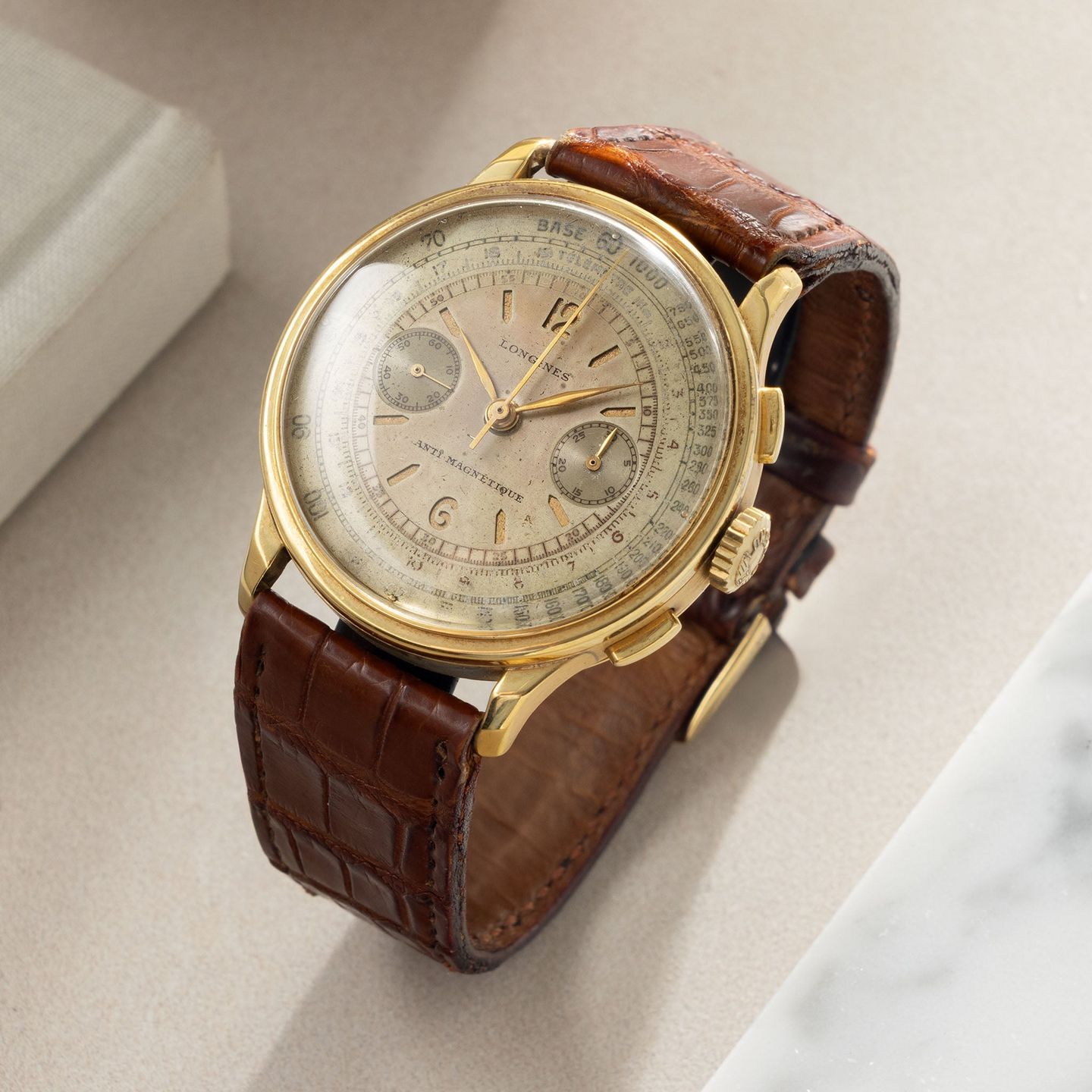 Longines Vintage Unknown (1930) - 37mm Geelgoud (1/8)