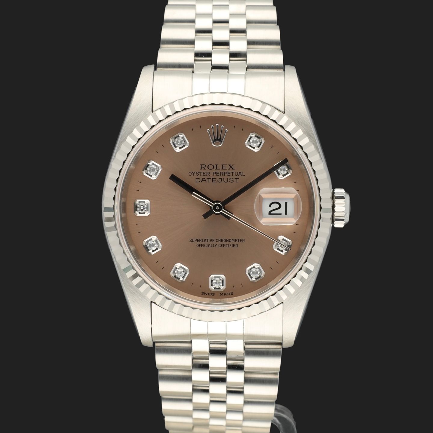 Rolex Datejust 36 16234 (1999) - 36 mm Steel case (6/7)