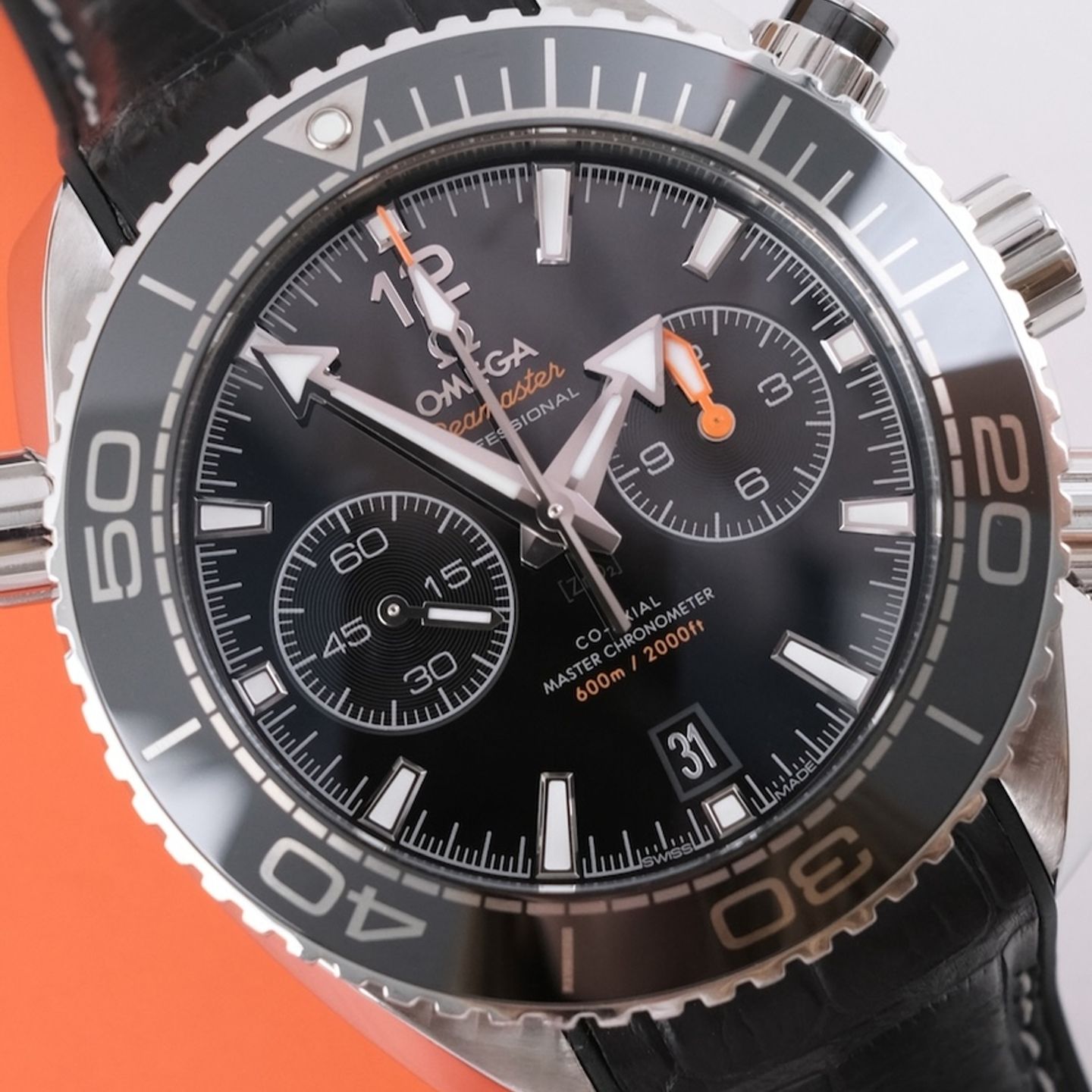 Omega Seamaster Planet Ocean Chronograph 215.33.46.51.01.001 - (1/8)