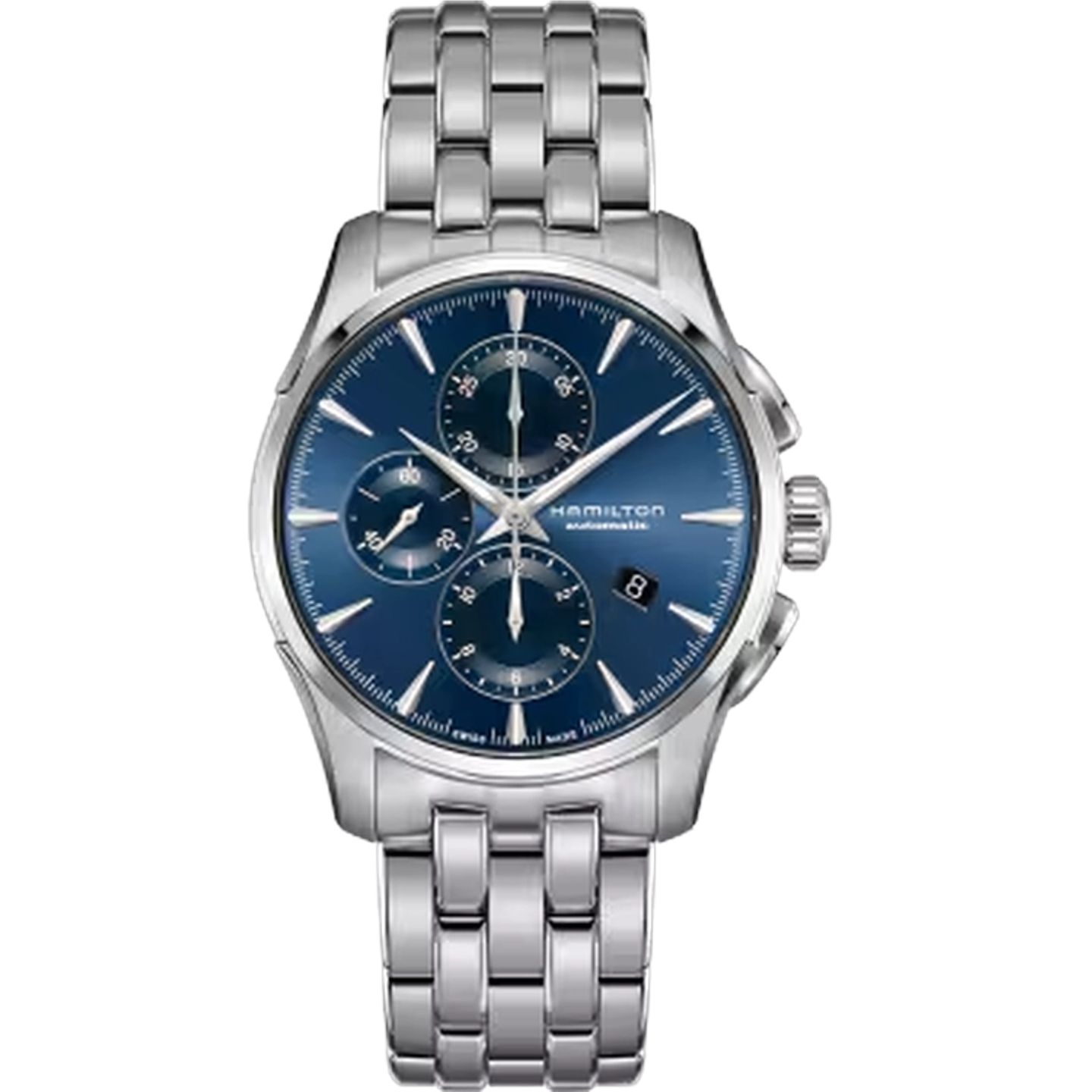 Hamilton Jazzmaster H32586141 (2025) - Blauw wijzerplaat 42mm Staal (1/1)