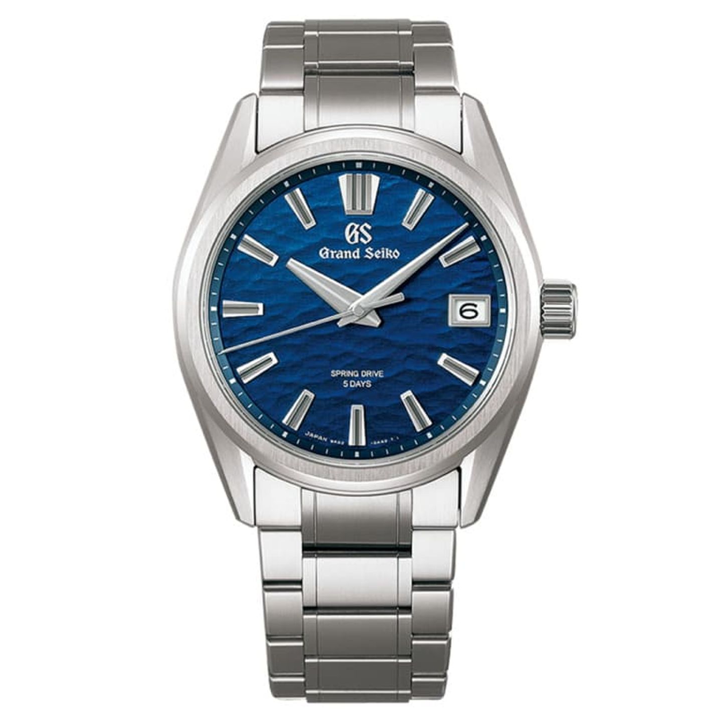 Grand Seiko Evolution 9 Collection SLGA019G (2024) - Blauw wijzerplaat 40mm Titanium (1/1)