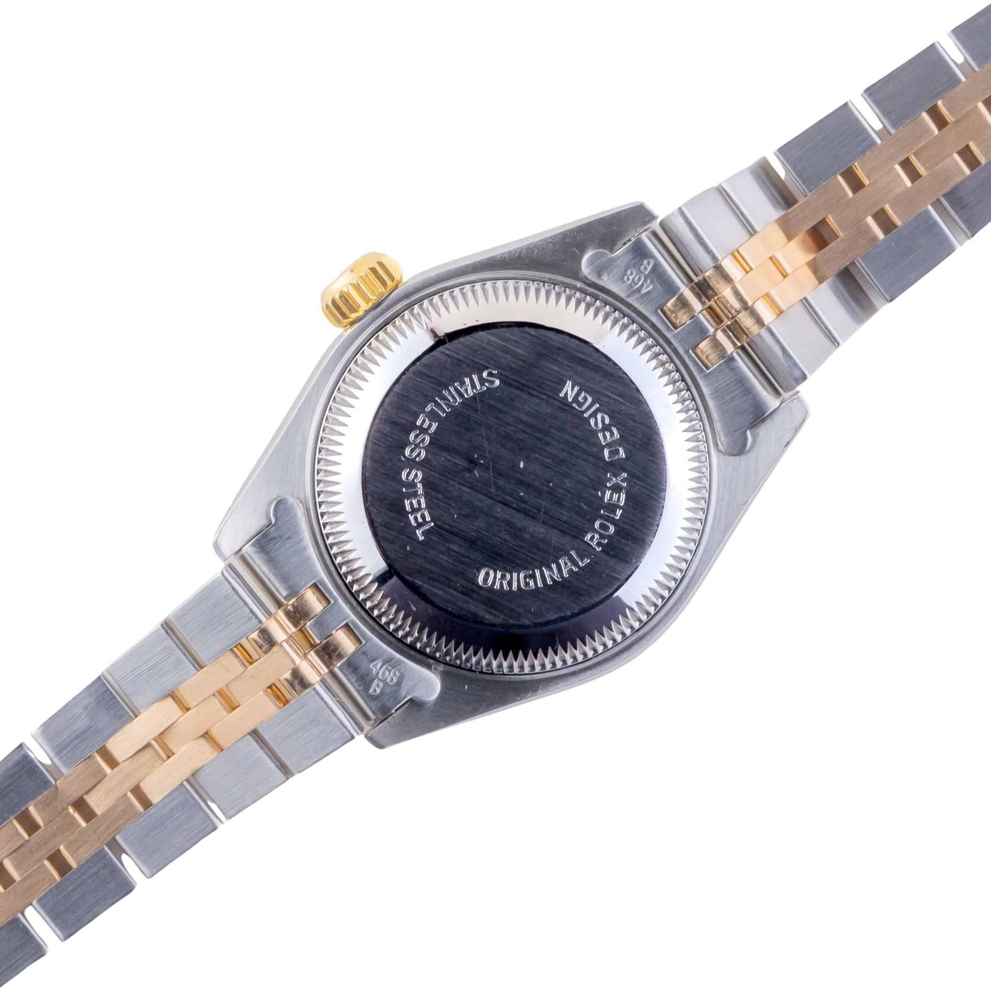Rolex Lady-Datejust 69173 (1986) - Silver dial 26 mm Gold/Steel case (4/8)