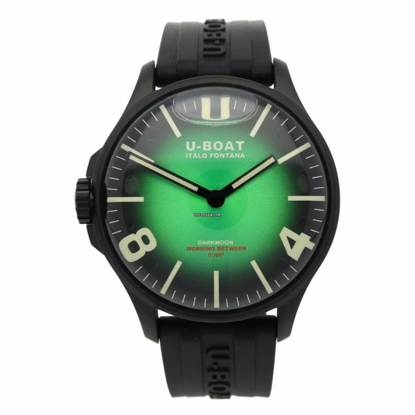 U-Boat Capsoil 8698/B (2025) - Green dial 45 mm Steel case (4/8)