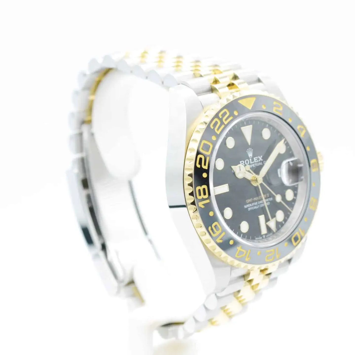 Rolex GMT-Master II 126713GRNR (2023) - Black dial 40 mm Gold/Steel case (6/7)