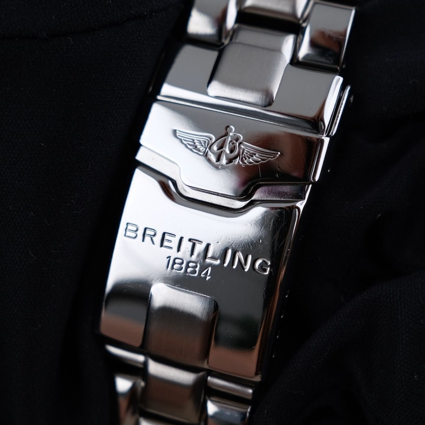 Breitling Superocean A17040 (Unknown (random serial)) - Orange dial 41 mm Steel case (4/8)