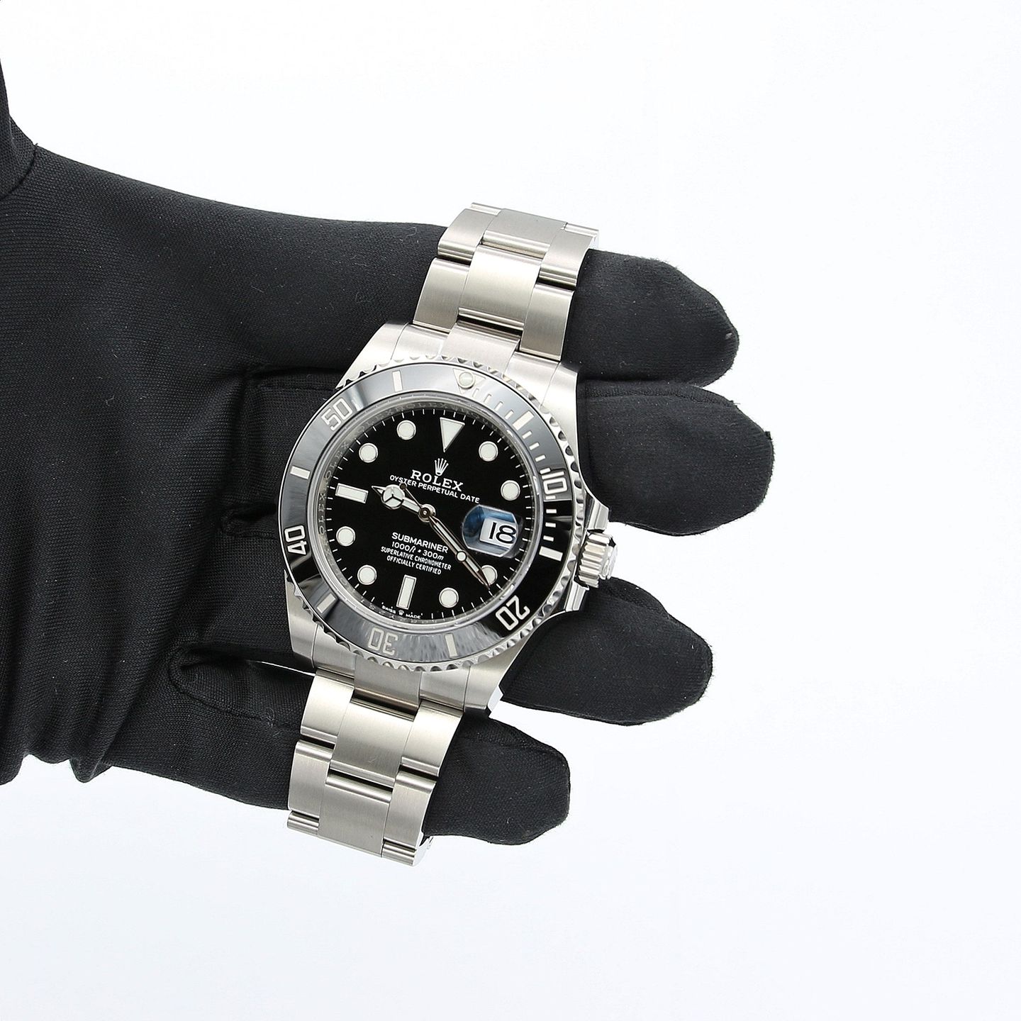 Rolex Submariner Date 126610LN (Onbekend (willekeurig serienummer)) - Zwart wijzerplaat 41mm Staal (4/8)