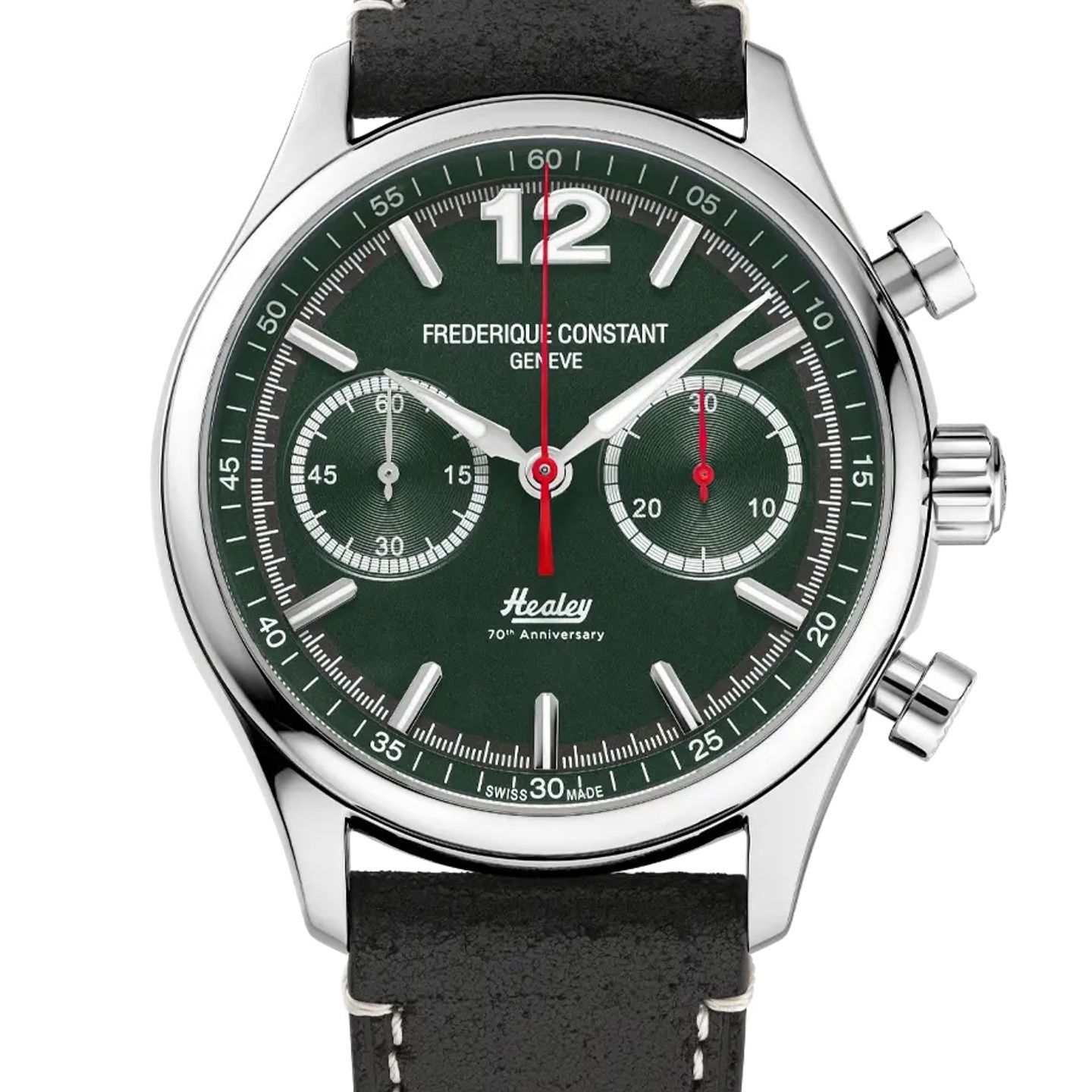 Frederique Constant Vintage Rally FC-397HDGR5B6 (2024) - Green dial 42 mm Steel case (1/2)