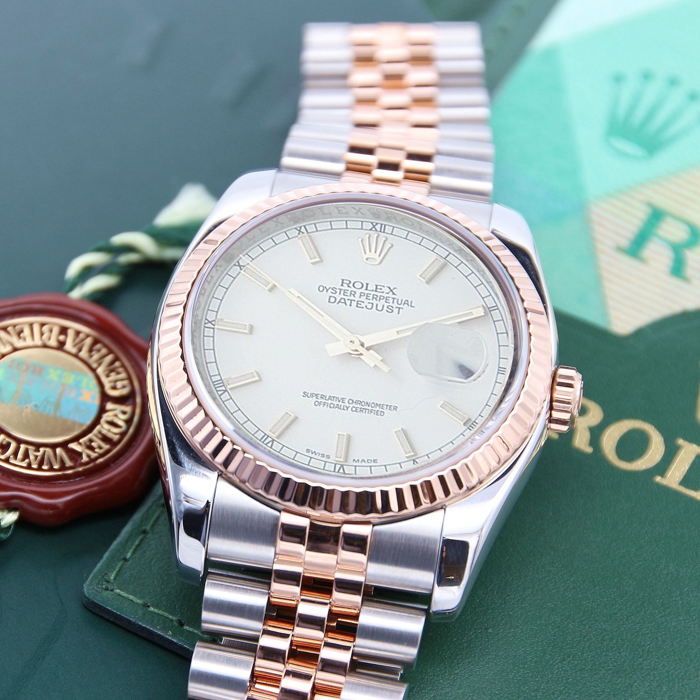 Rolex Datejust 36 116231 (Onbekend (willekeurig serienummer)) - 36mm Goud/Staal (4/7)