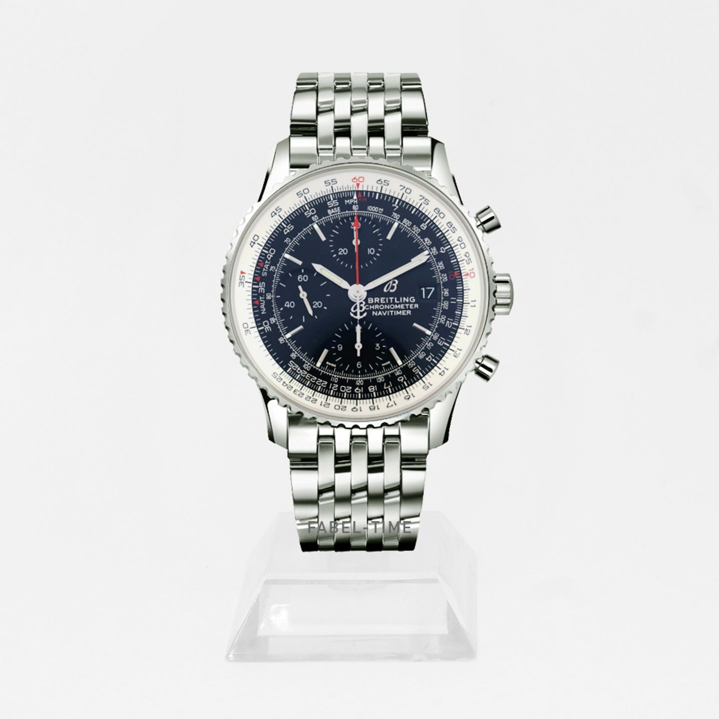 Breitling Navitimer A13324121B1A1 (2024) - Zwart wijzerplaat 41mm Staal (1/1)