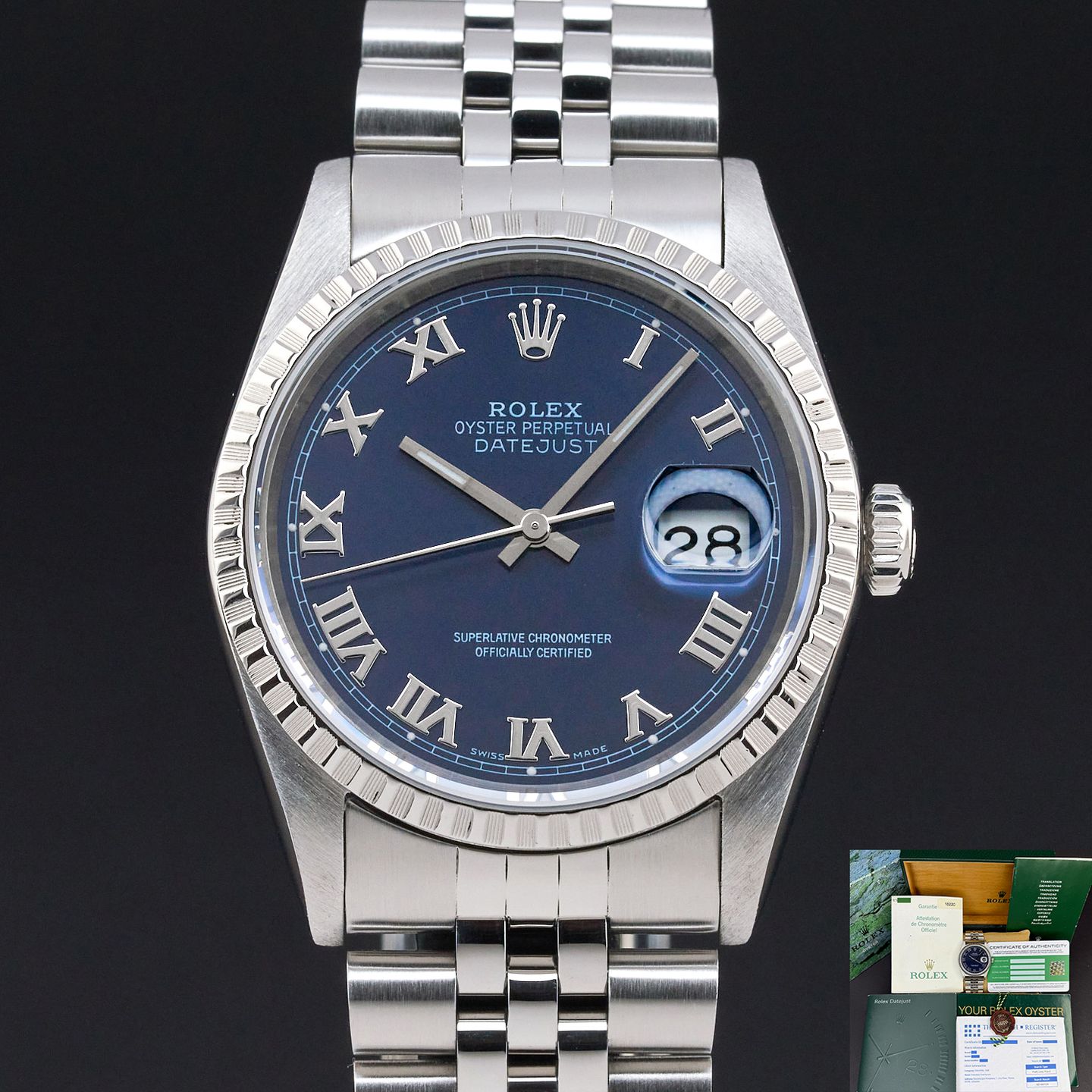 Rolex Datejust 36 16220 - (1/8)