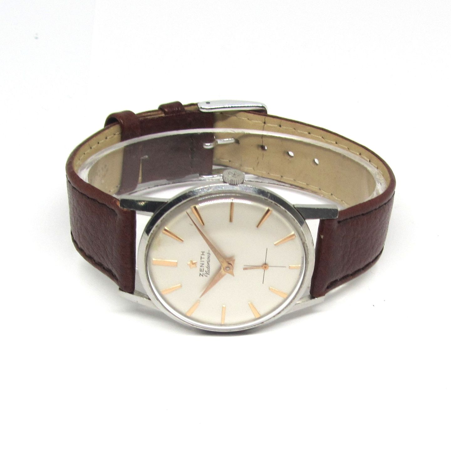 Zenith Victorious Unknown (Unknown (random serial)) - Silver dial 34 mm Steel case (2/6)