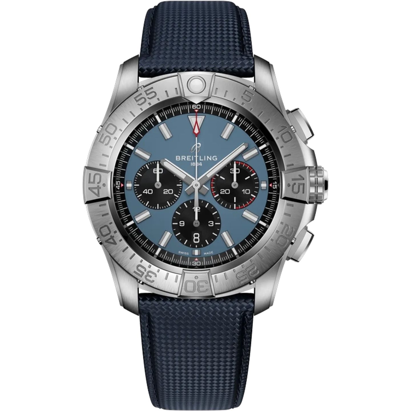Breitling Super Avenger EB0148101C1X1 (2024) - Blue dial 46 mm Titanium case (1/1)