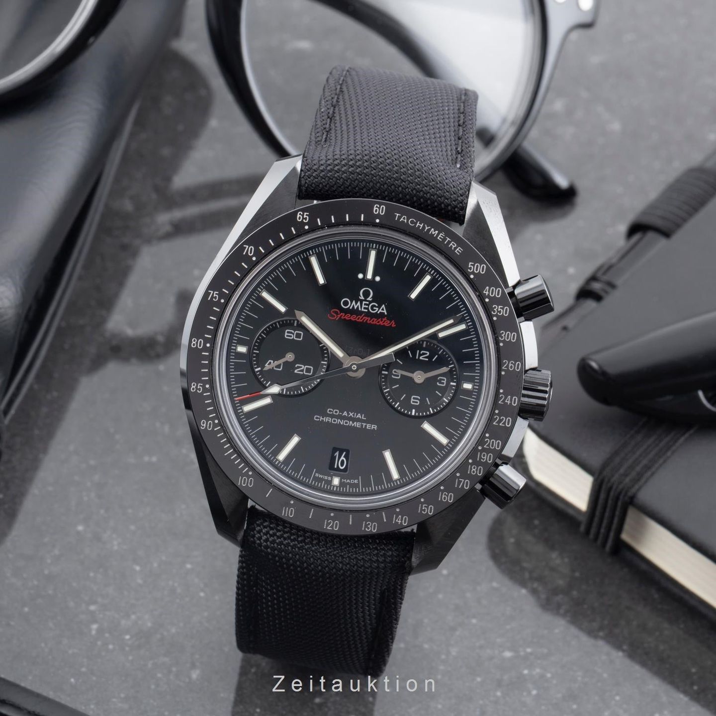Omega Speedmaster 311.92.44.51.01.007 (Onbekend (willekeurig serienummer)) - 44mm Keramiek (3/8)