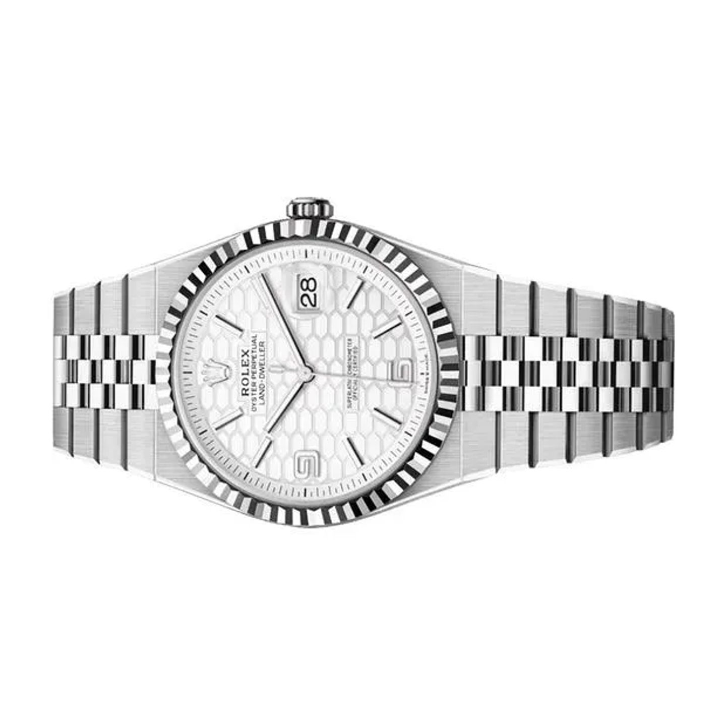 Rolex Land-Dweller 40 127334 (2025) - White dial 40 mm Steel case (2/4)
