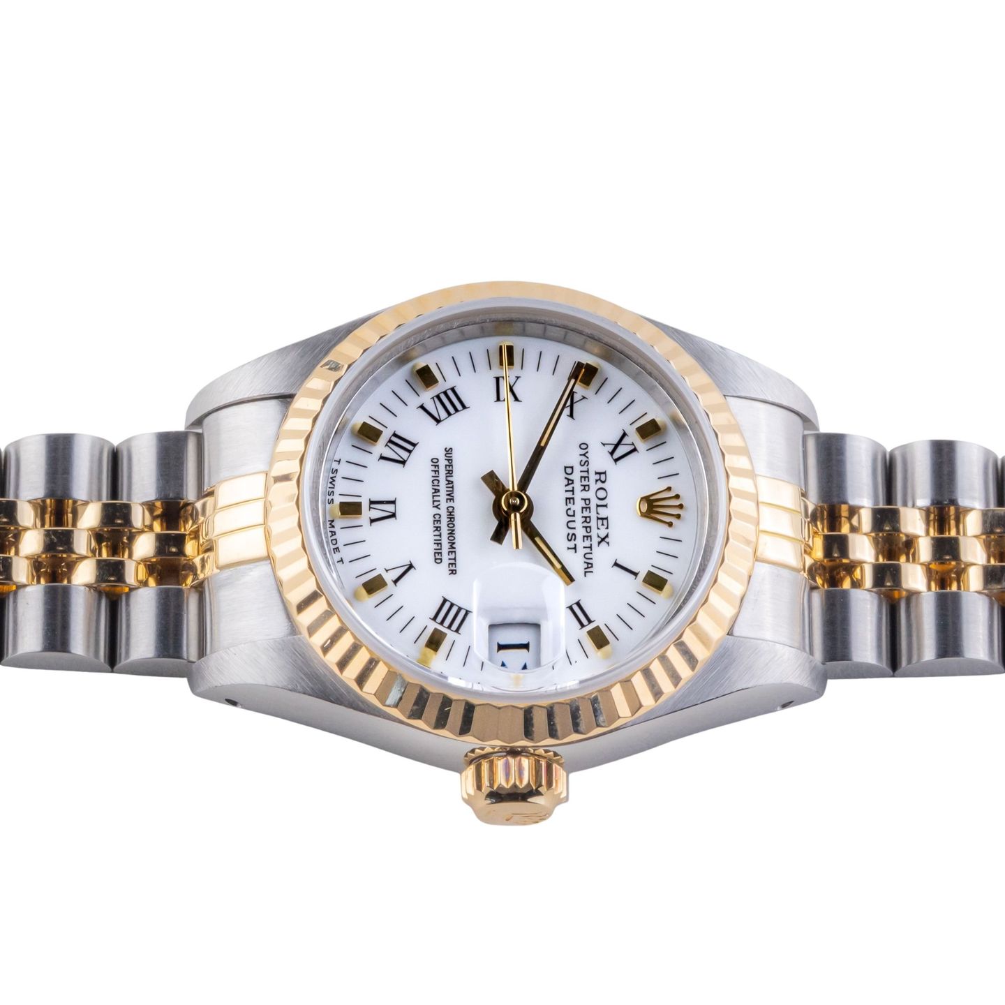 Rolex Lady-Datejust 69173 (1989) - 26mm Goud/Staal (6/8)