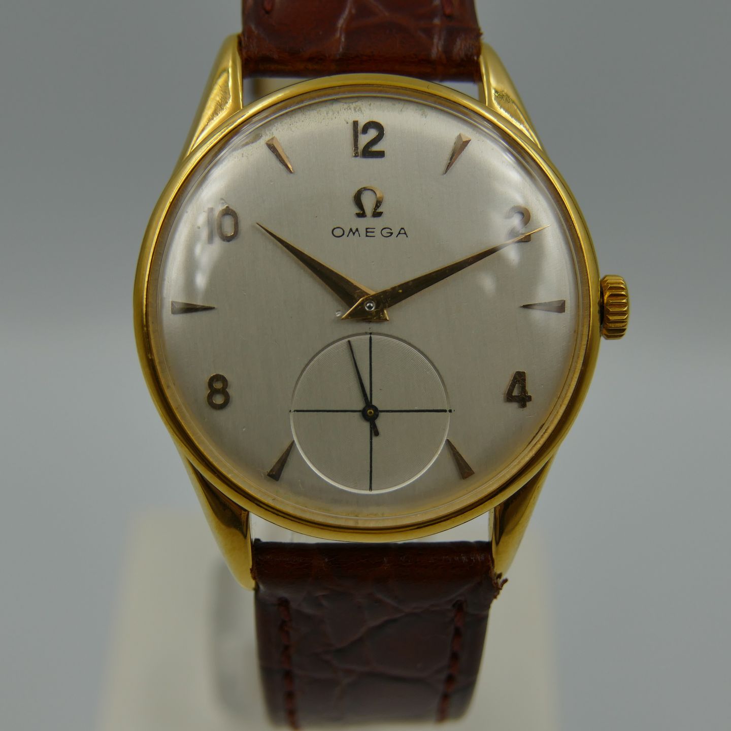 Omega Vintage 50's vintage watch mens Omega  BK 2800 -1 manual wind cal. 266 serviced - (2/8)