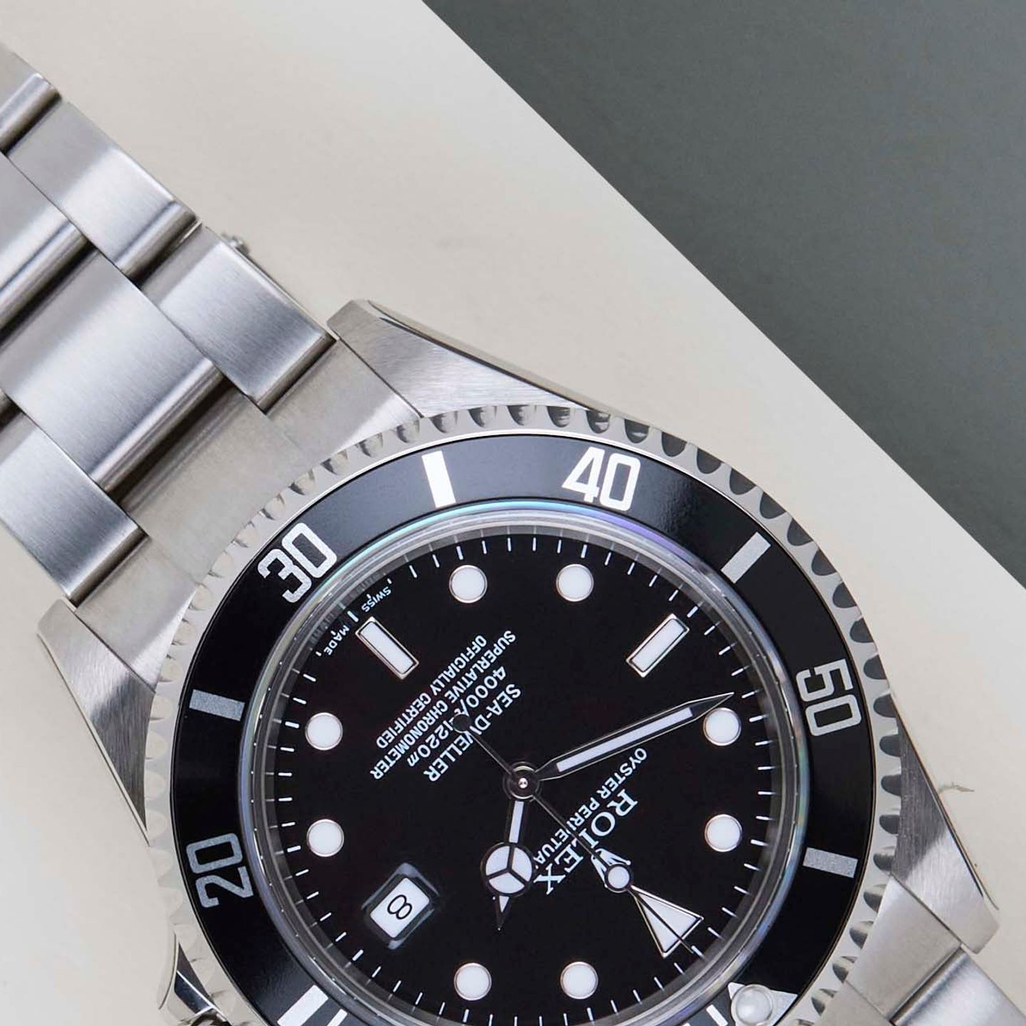 Rolex Sea-Dweller 4000 16600 (2007) - Black dial 40 mm Steel case (4/8)