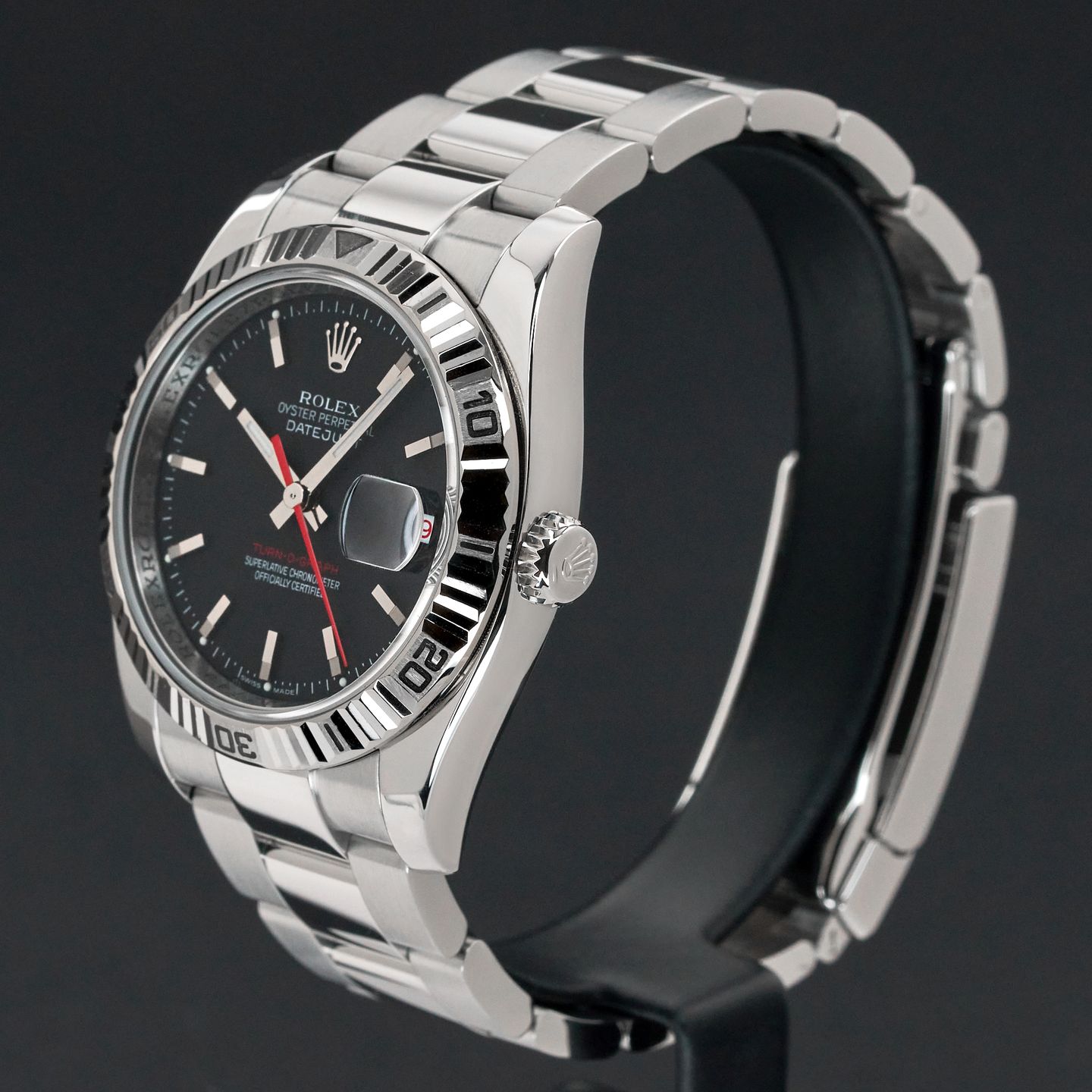 Rolex Datejust Turn-O-Graph 116264 (2007) - Unknown dial 36 mm Steel case (4/8)