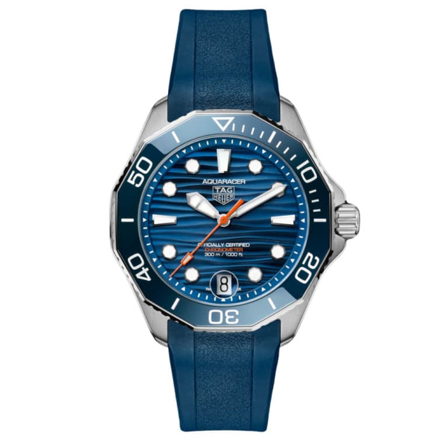 TAG Heuer Aquaracer 300M WBP5111.FT6259 (2024) - Blauw wijzerplaat 42mm Staal (1/1)