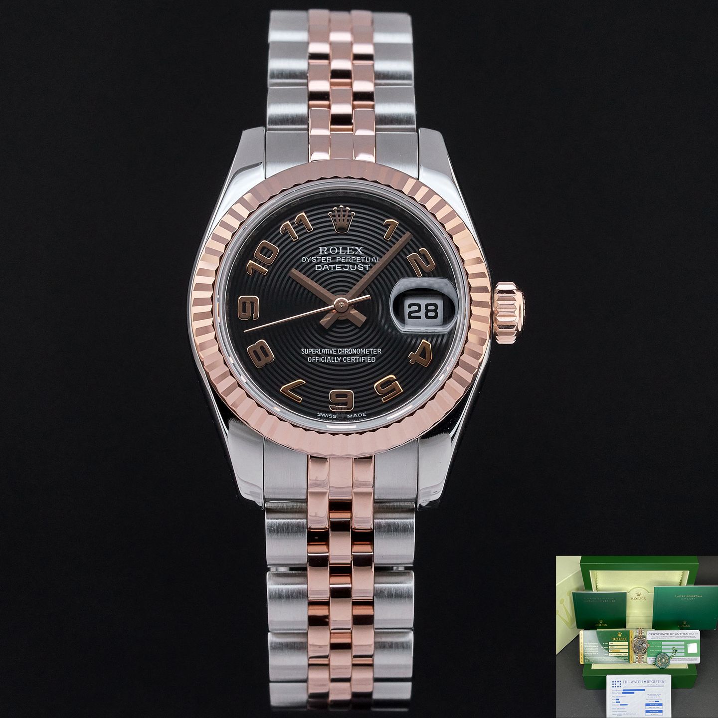 Rolex Lady-Datejust 179171 (2013) - 26mm Goud/Staal (1/8)