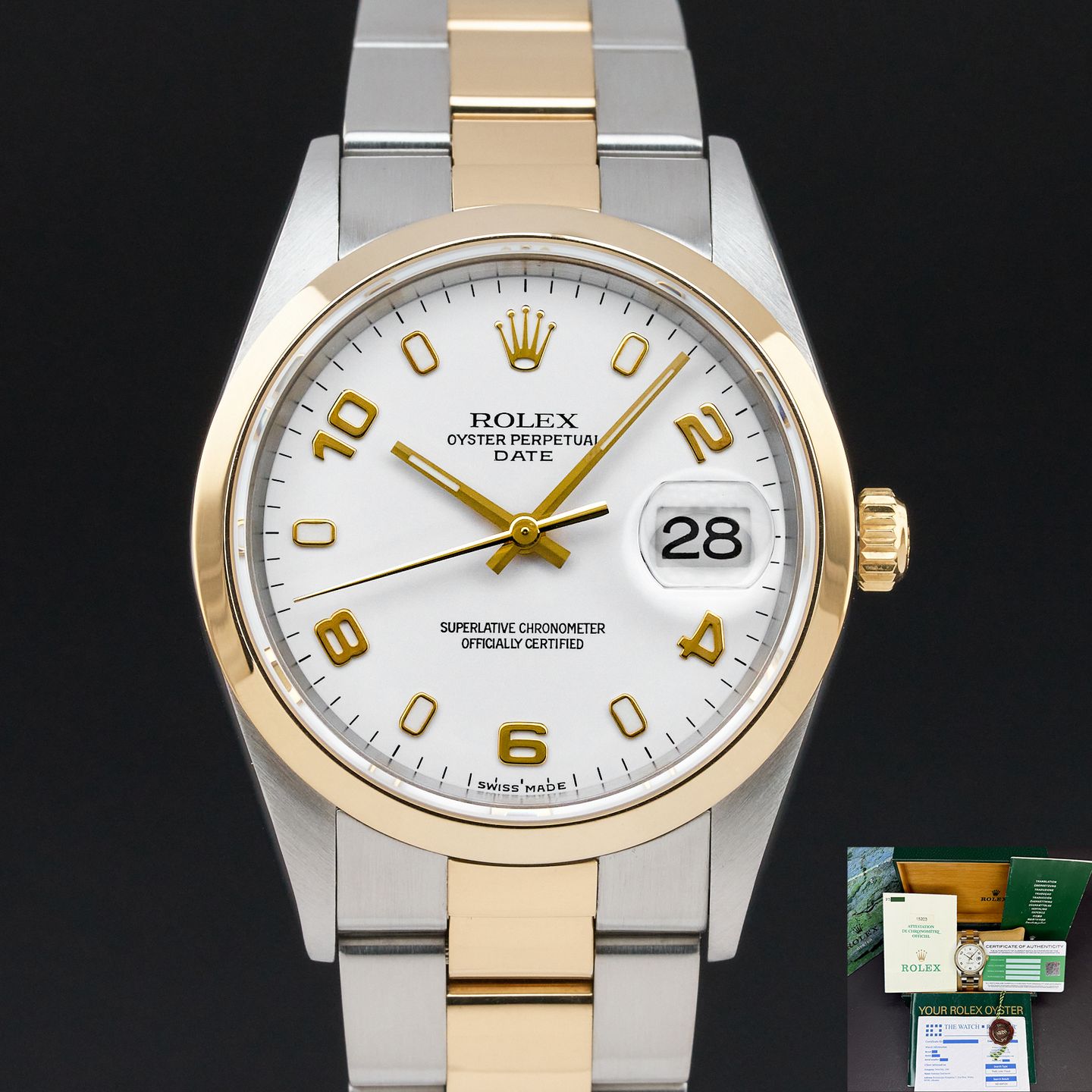 Rolex Oyster Perpetual Date 15203 - (1/8)