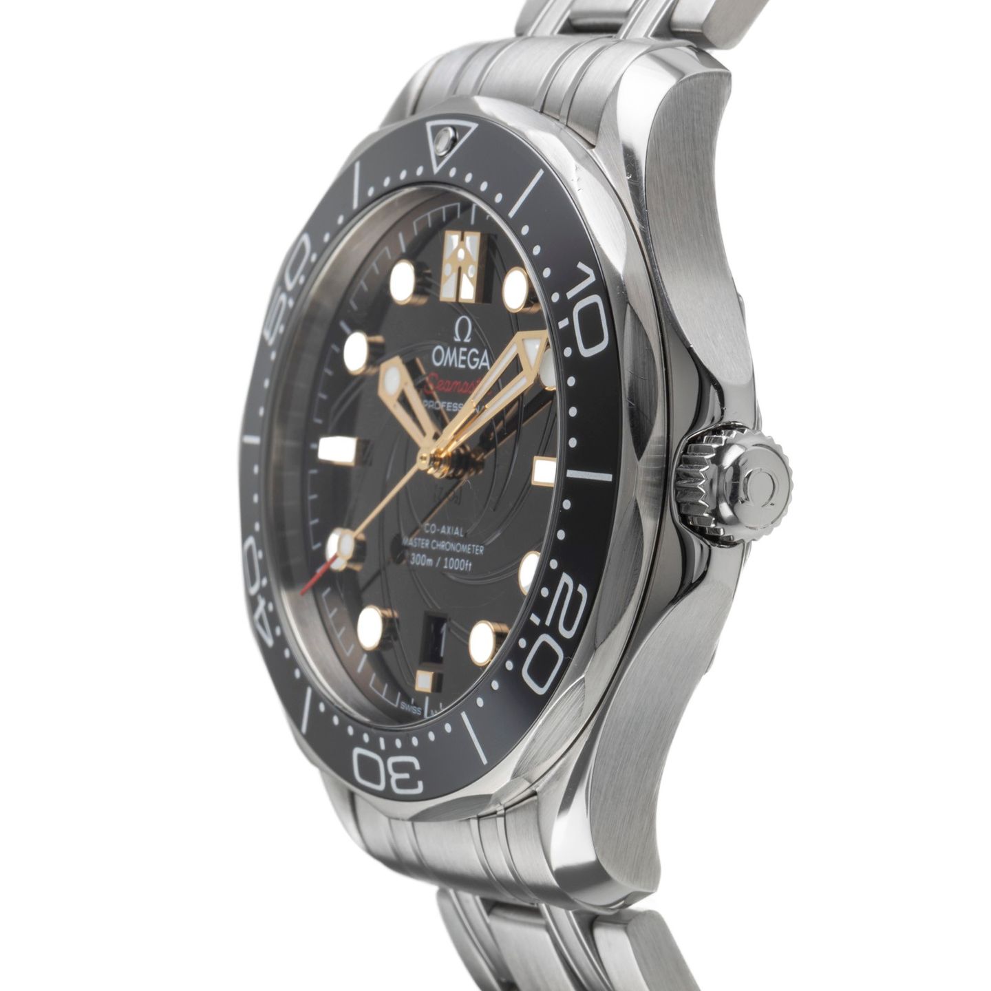 Omega Seamaster Diver 300 M 210.22.42.20.01.004 (Onbekend (willekeurig serienummer)) - Zwart wijzerplaat 42mm Staal (6/8)