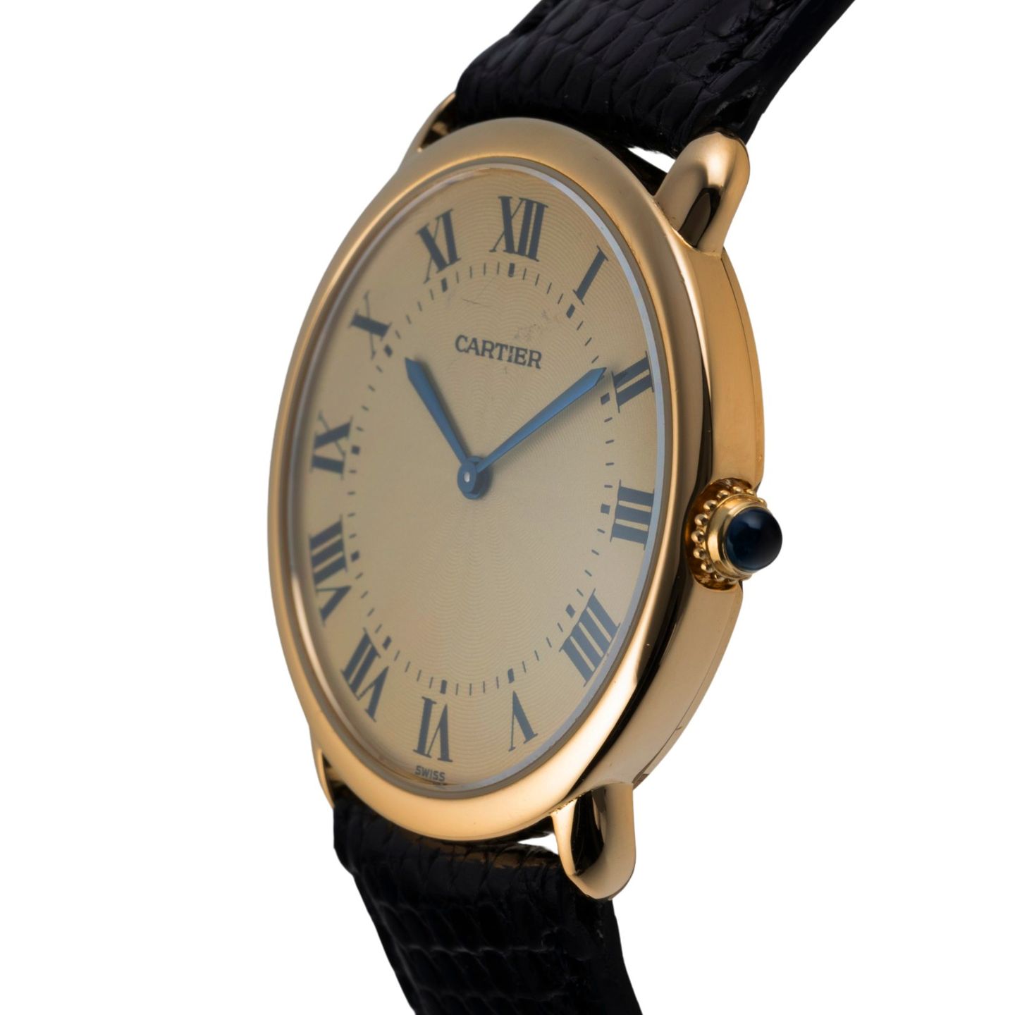 Cartier Pasha W3013456 (1990) - Champagne wijzerplaat 35mm Geelgoud (6/8)