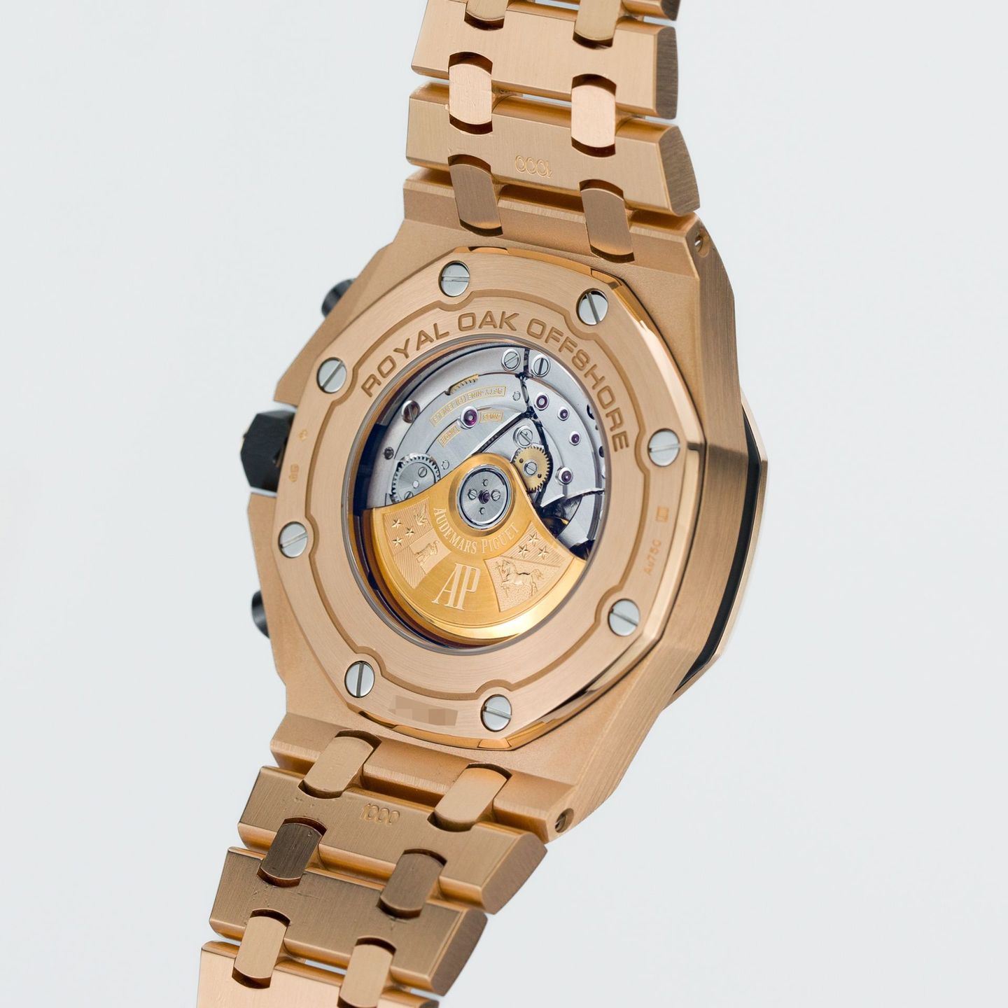 Audemars Piguet Royal Oak Offshore Chronograph 26470OR.OO.1000OR.02 (2020) - Grijs wijzerplaat 42mm Roségoud (4/7)