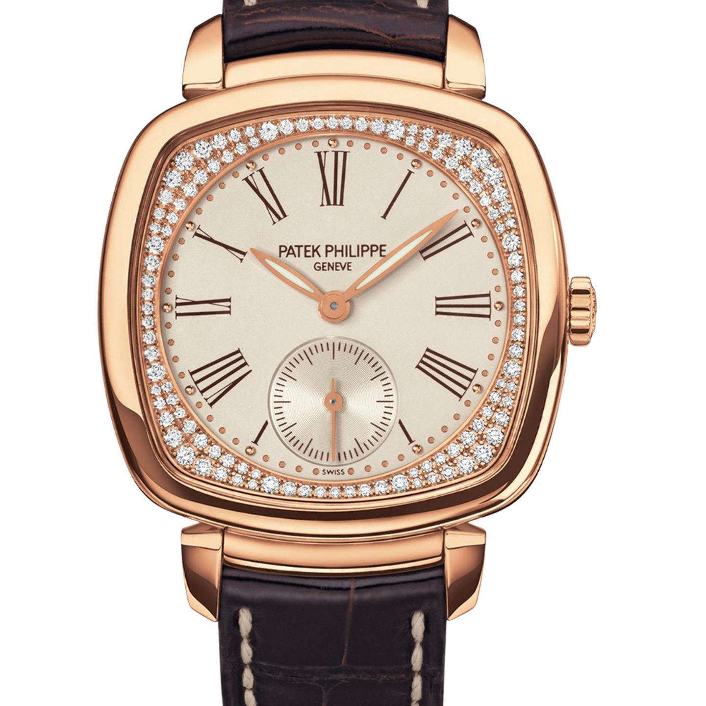 Patek Philippe Gondolo 7041R-001 (Unknown (random serial)) - Silver dial 30 mm Rose Gold case (1/1)