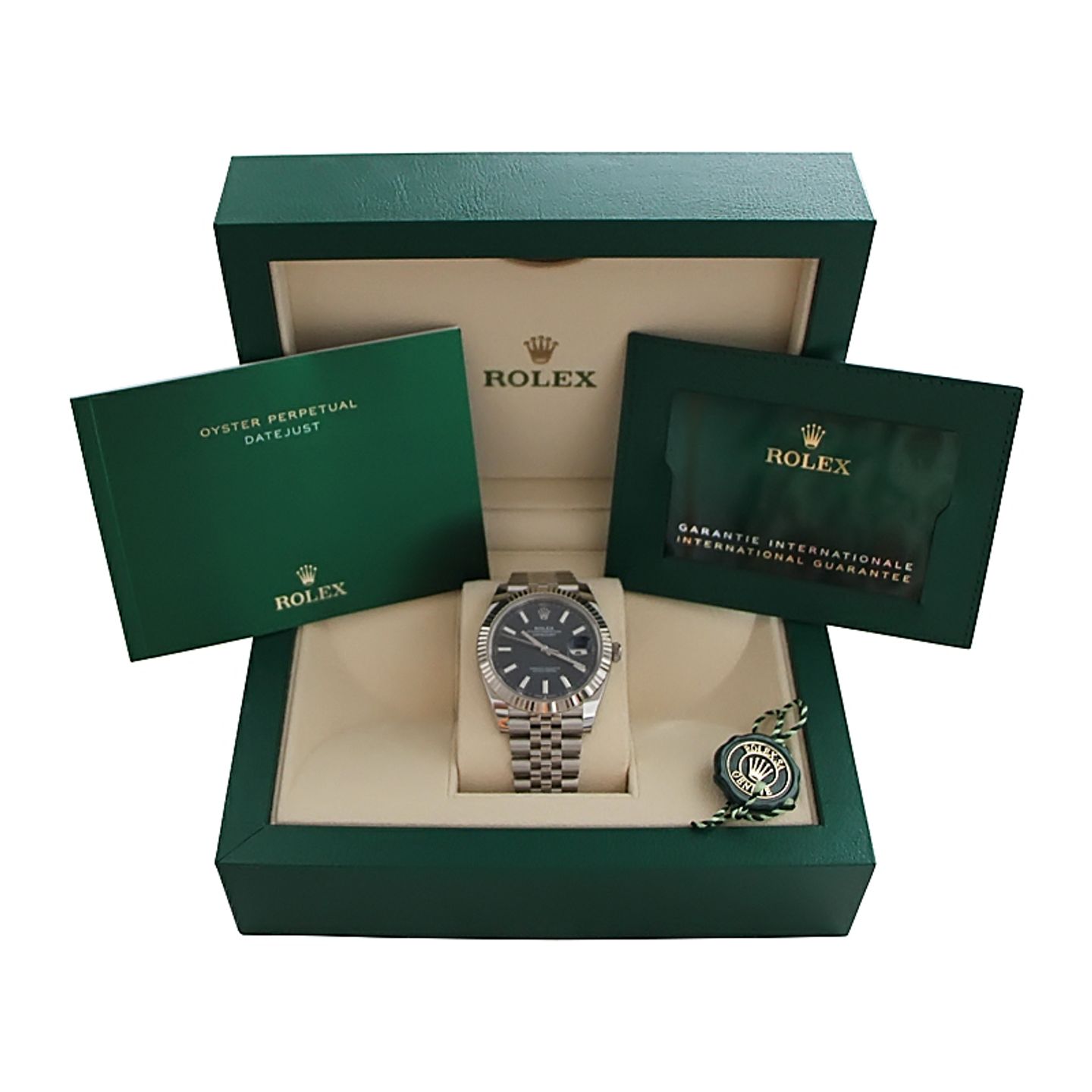 Rolex Datejust 41 126334 (2024) - Blauw wijzerplaat 41mm Staal (4/4)