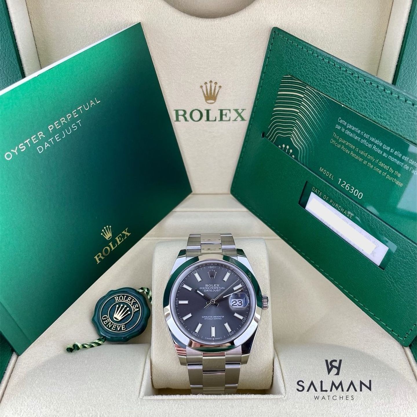 Rolex Datejust 41 126300 - (4/4)