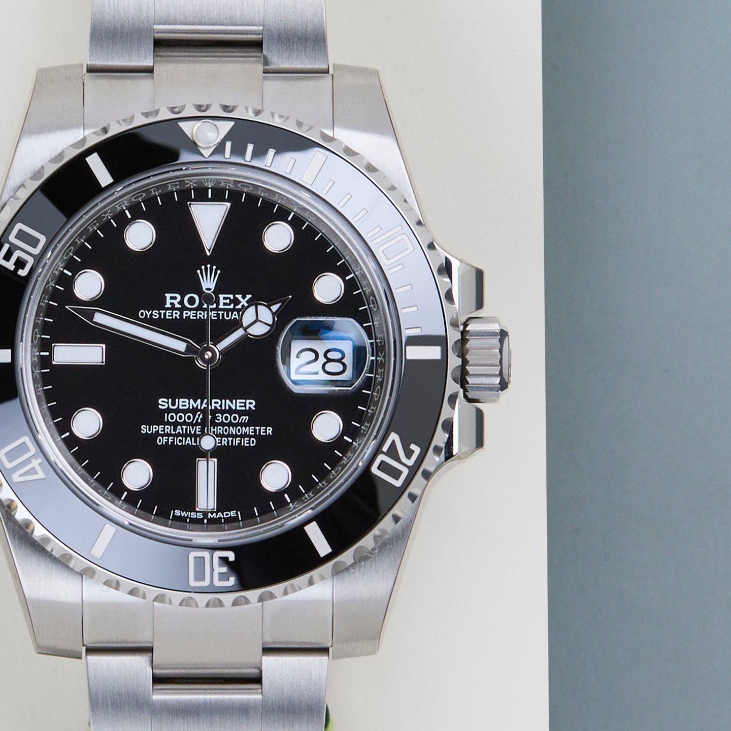 Rolex Submariner Date 116610LN (2018) - Zwart wijzerplaat 40mm Staal (5/8)