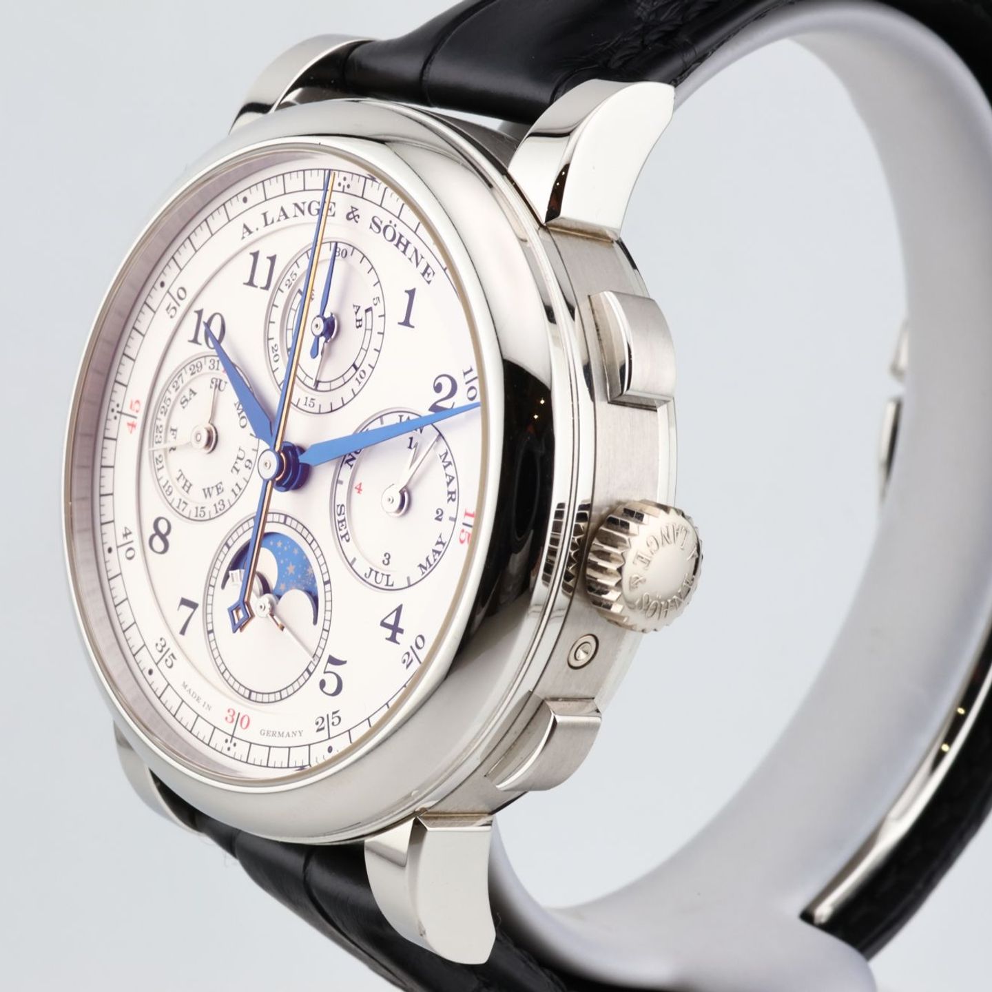 A. Lange & Söhne 1815 421.025FE (Unknown (random serial)) - White dial 42 mm Platinum case (3/8)