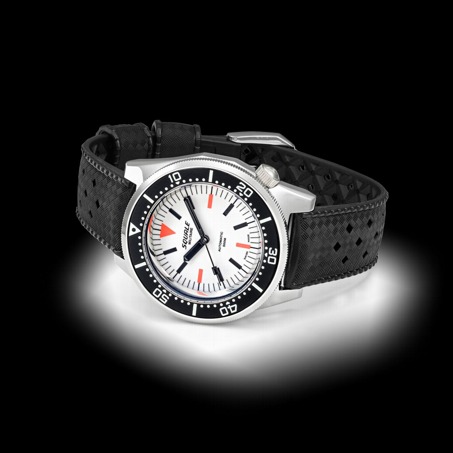 Squale 1521 1521FUMIWT.HT (2024) - White dial 42 mm Steel case (3/5)
