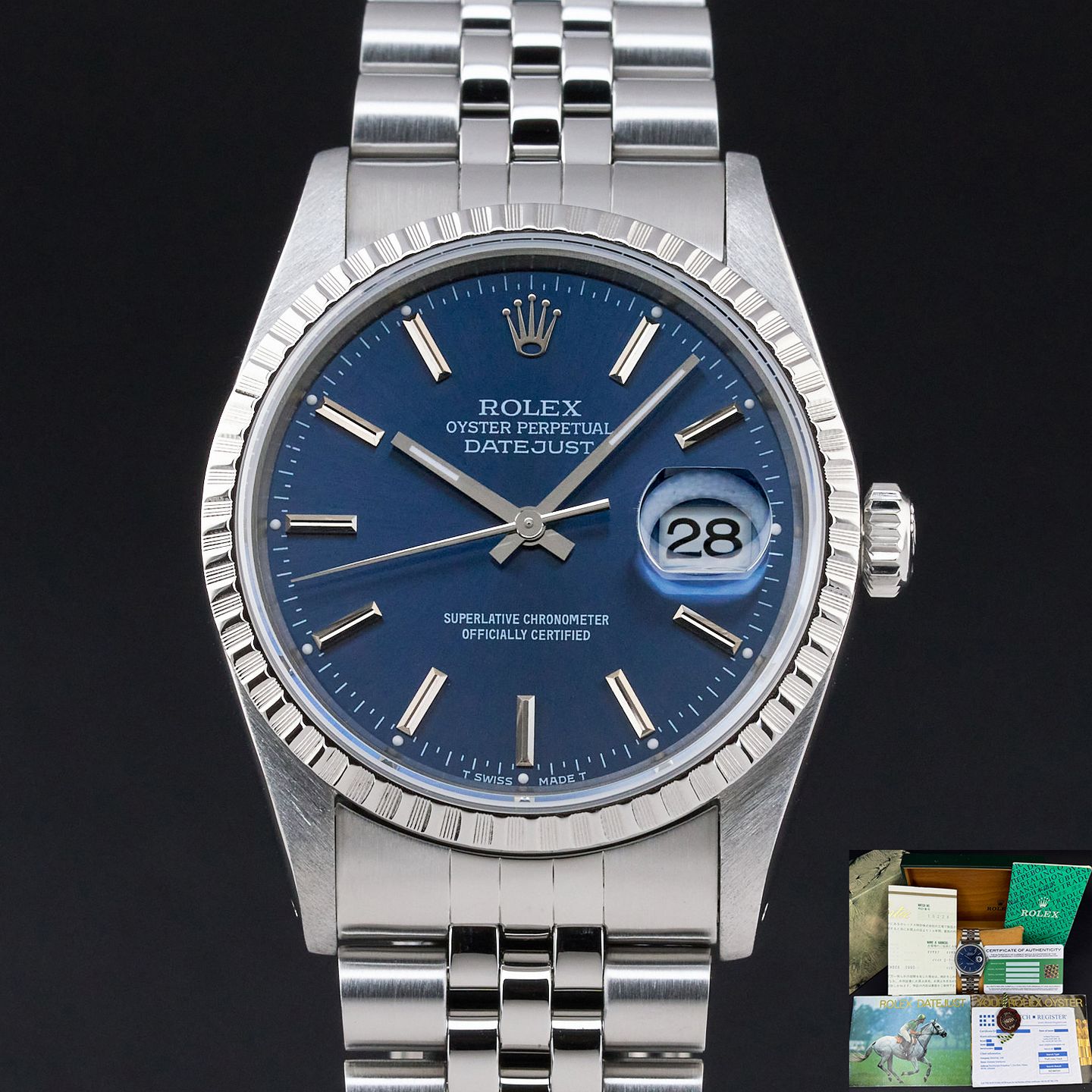 Rolex Datejust 36 16220 - (1/8)